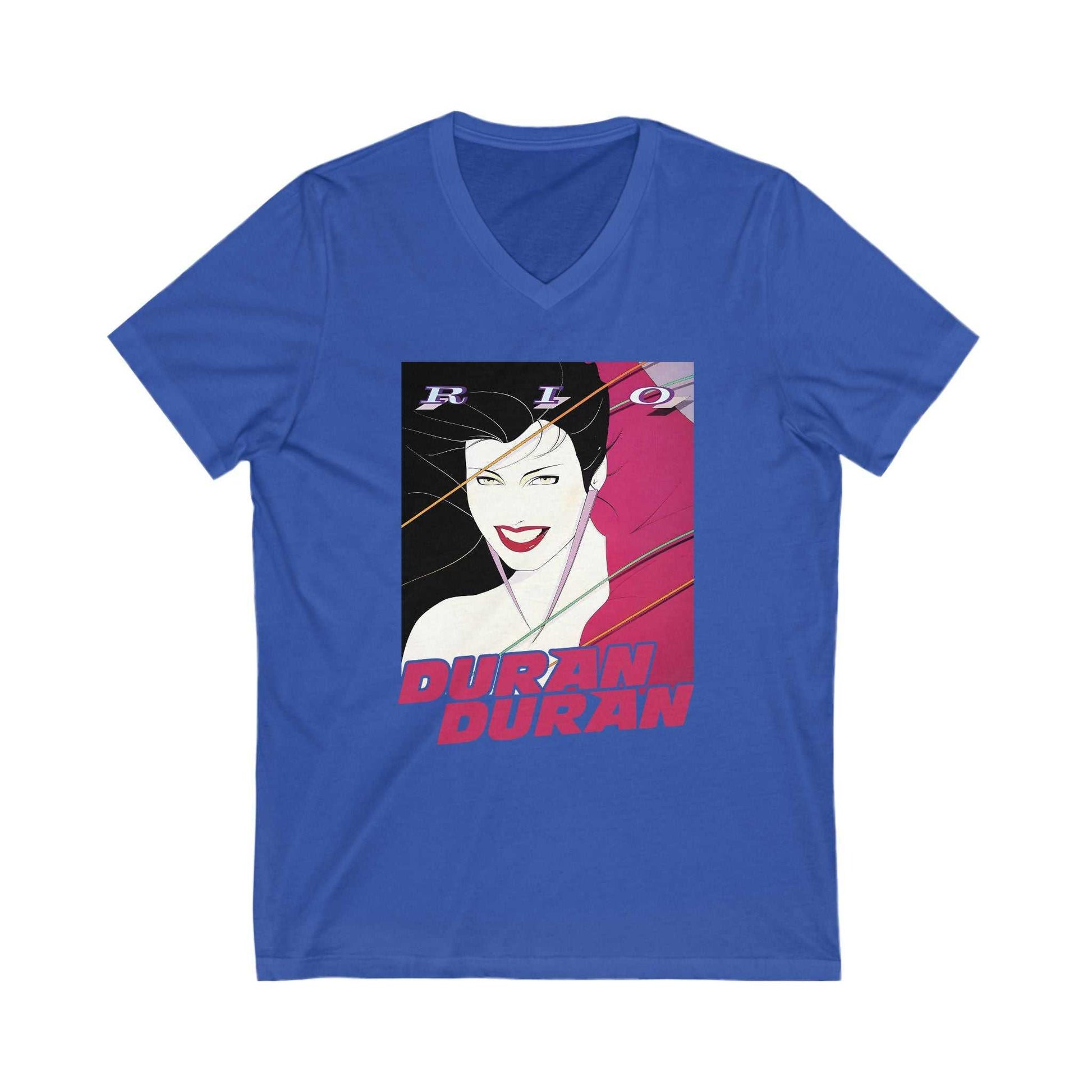 Duran Duran Retro V-Neck Tee