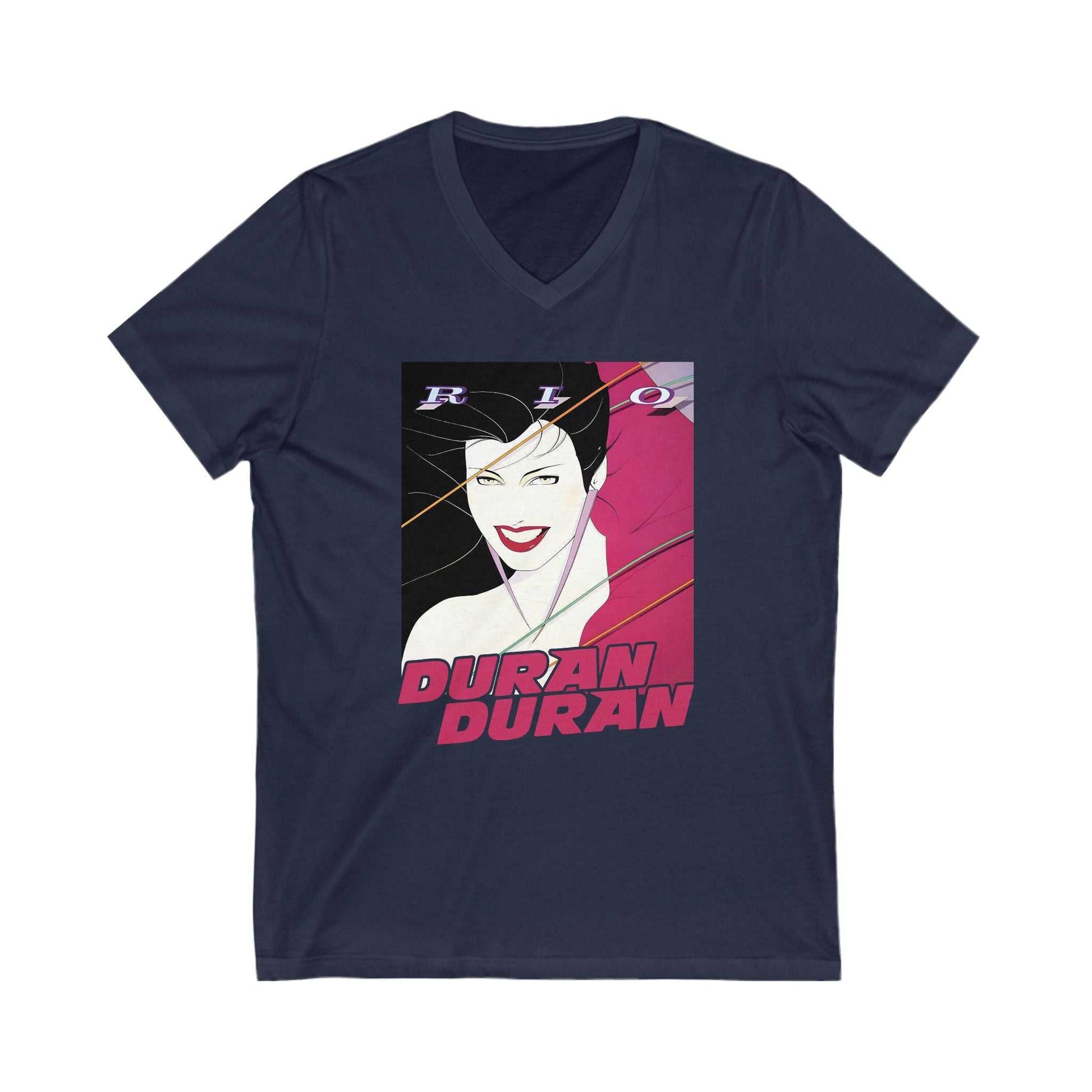 Duran Duran Retro V-Neck Tee