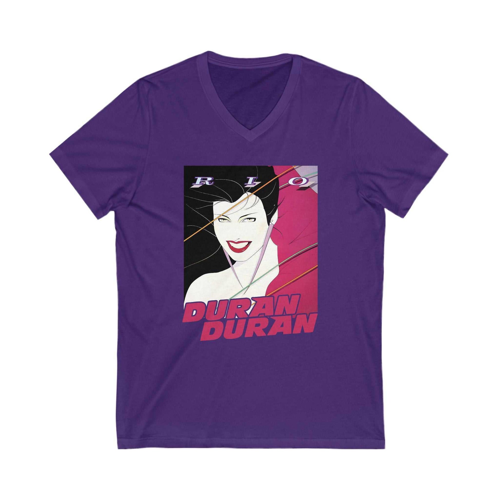 Duran Duran Retro V-Neck Tee