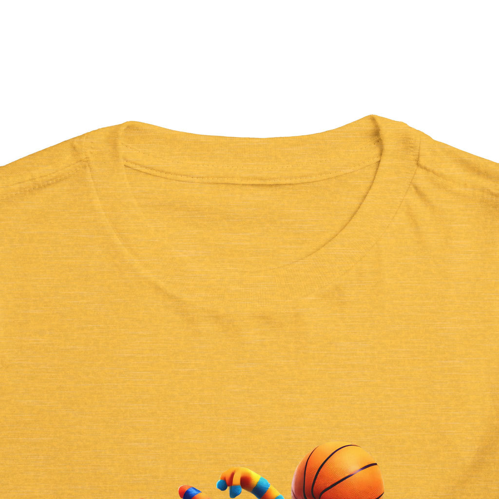 Playful Monster Toddler Tee, Fun Kids Shirt