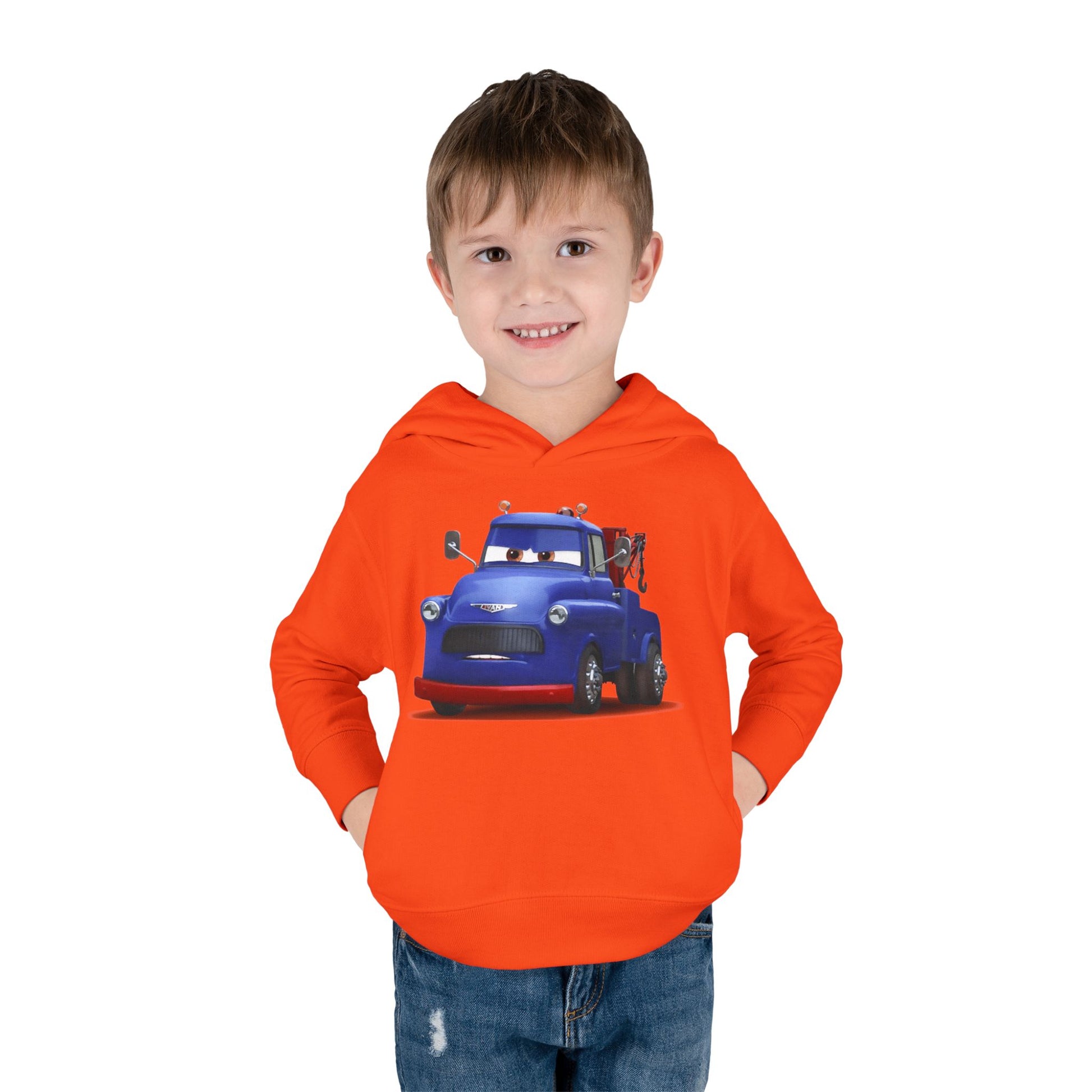 Colorful Toddler Truck Hoodie