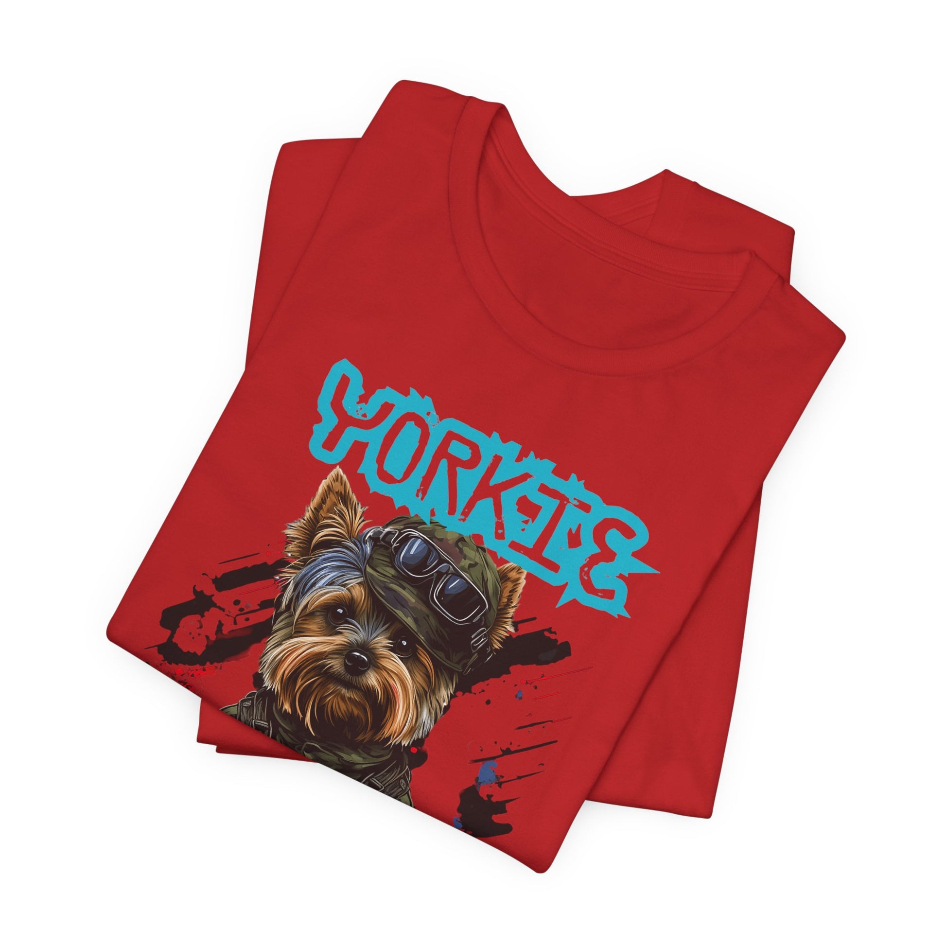 Yorkie Power Unisex Tee