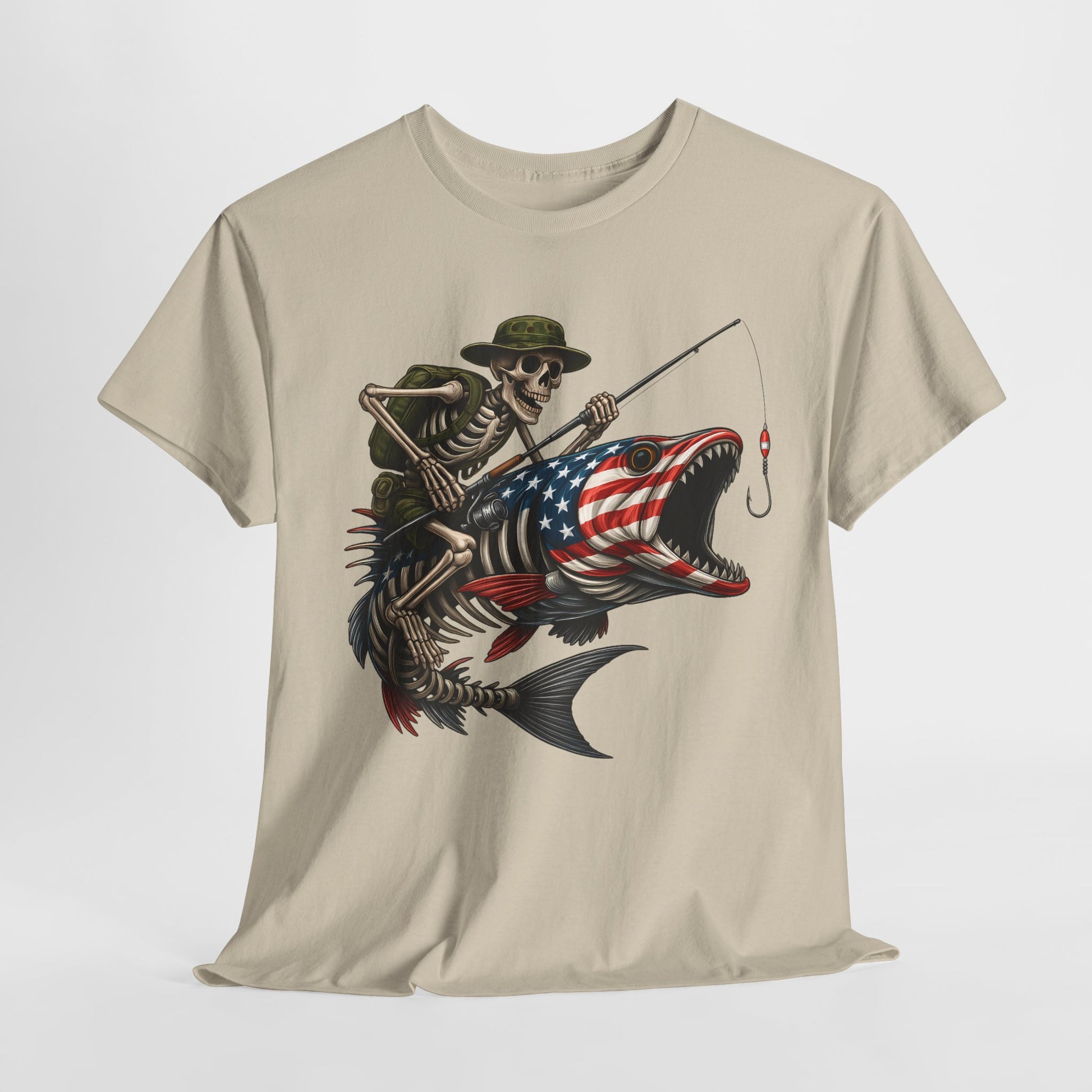 Fishing Skeleton Tee