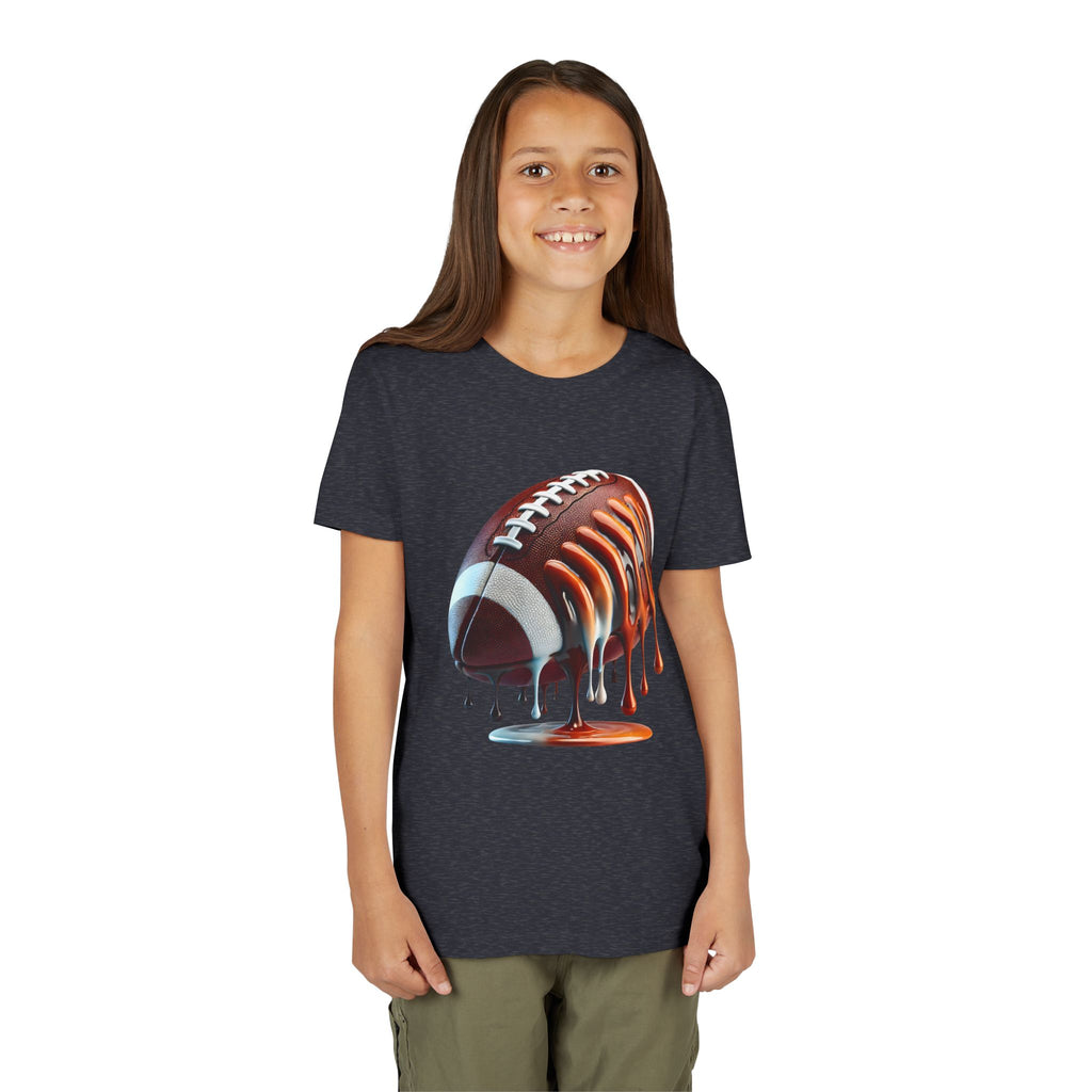Dripping Football Youth Tee