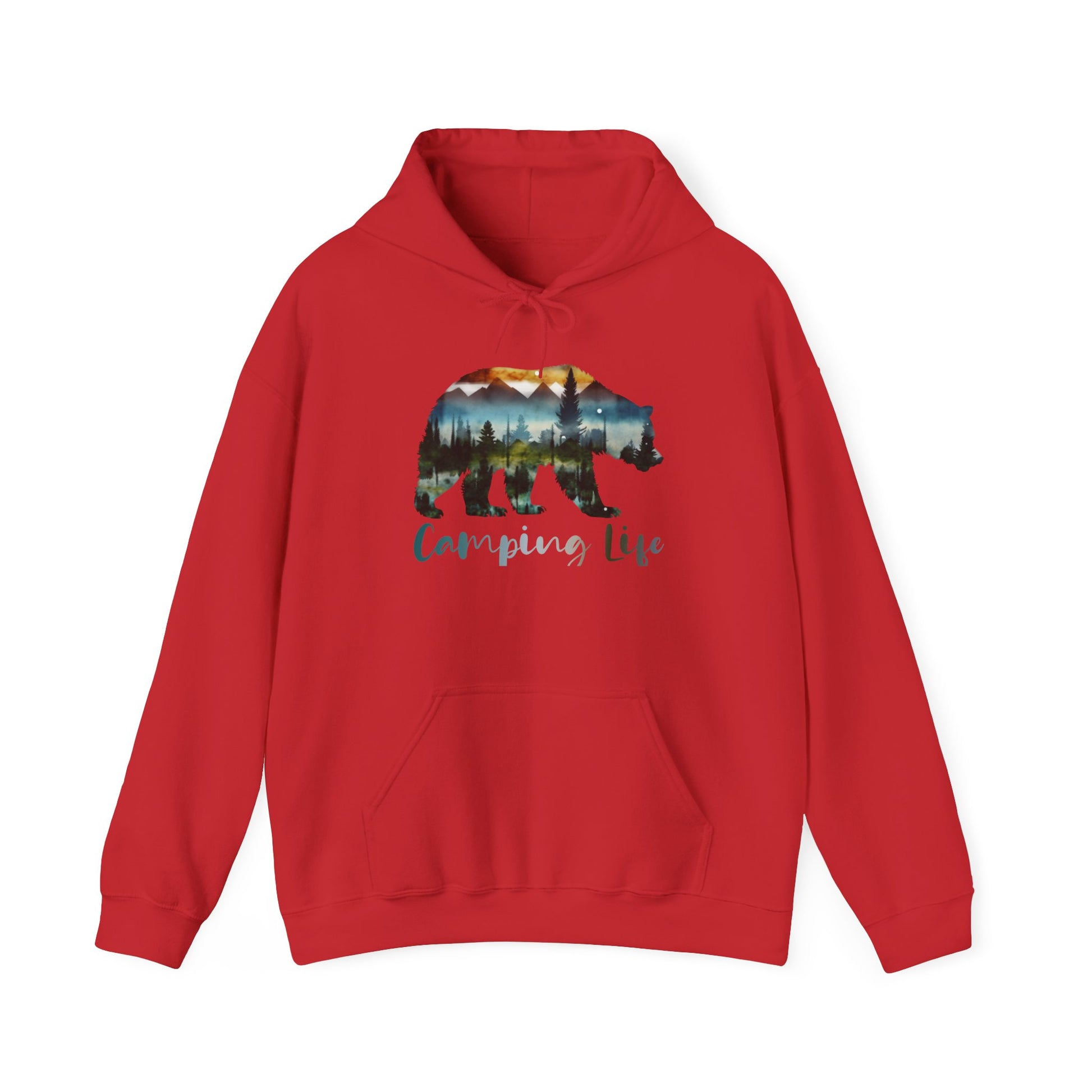 Camping Life Bear Hoodie