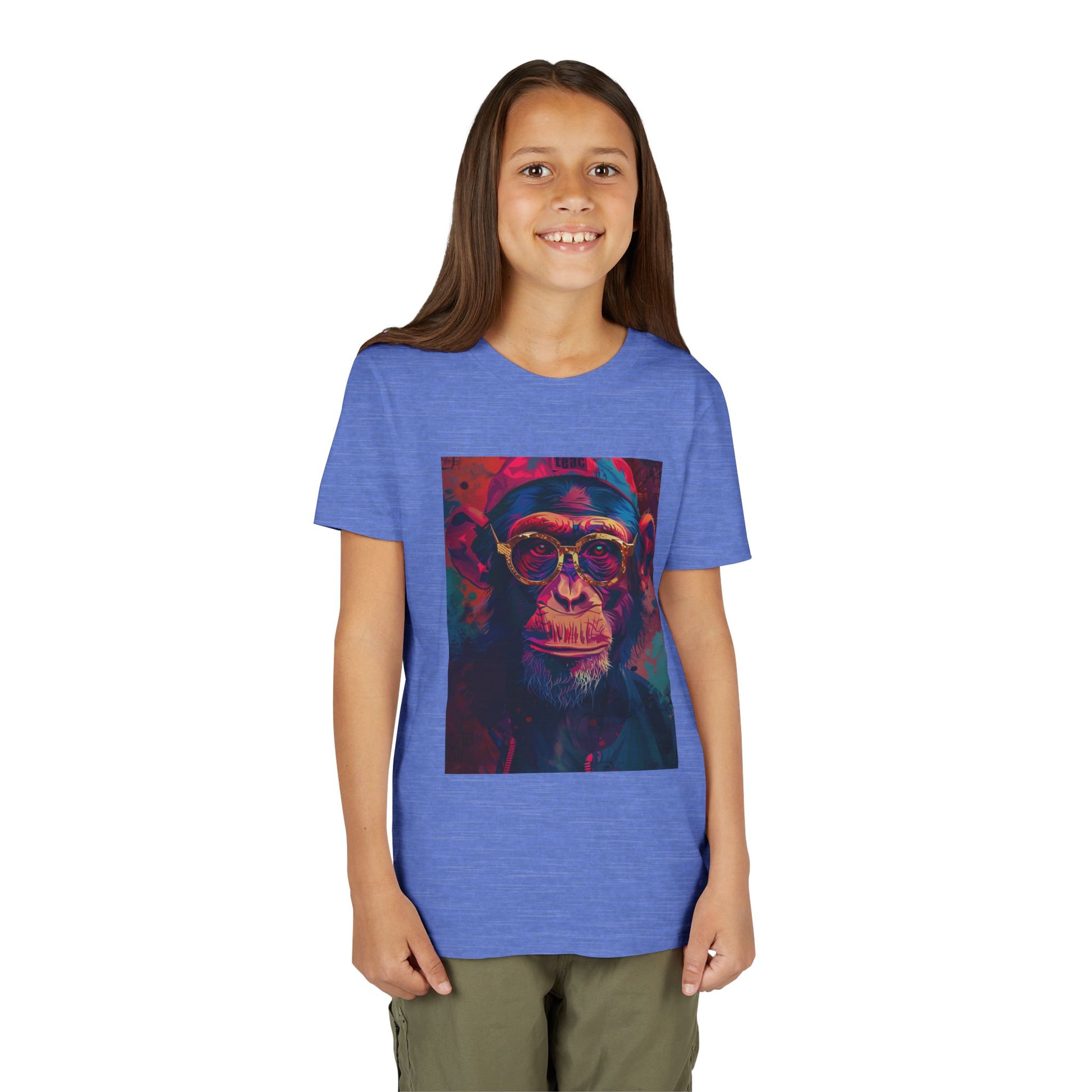 Colorful Monkey Youth Tee