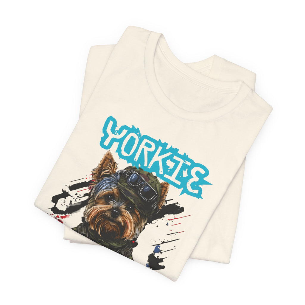 Yorkie Power Unisex Tee