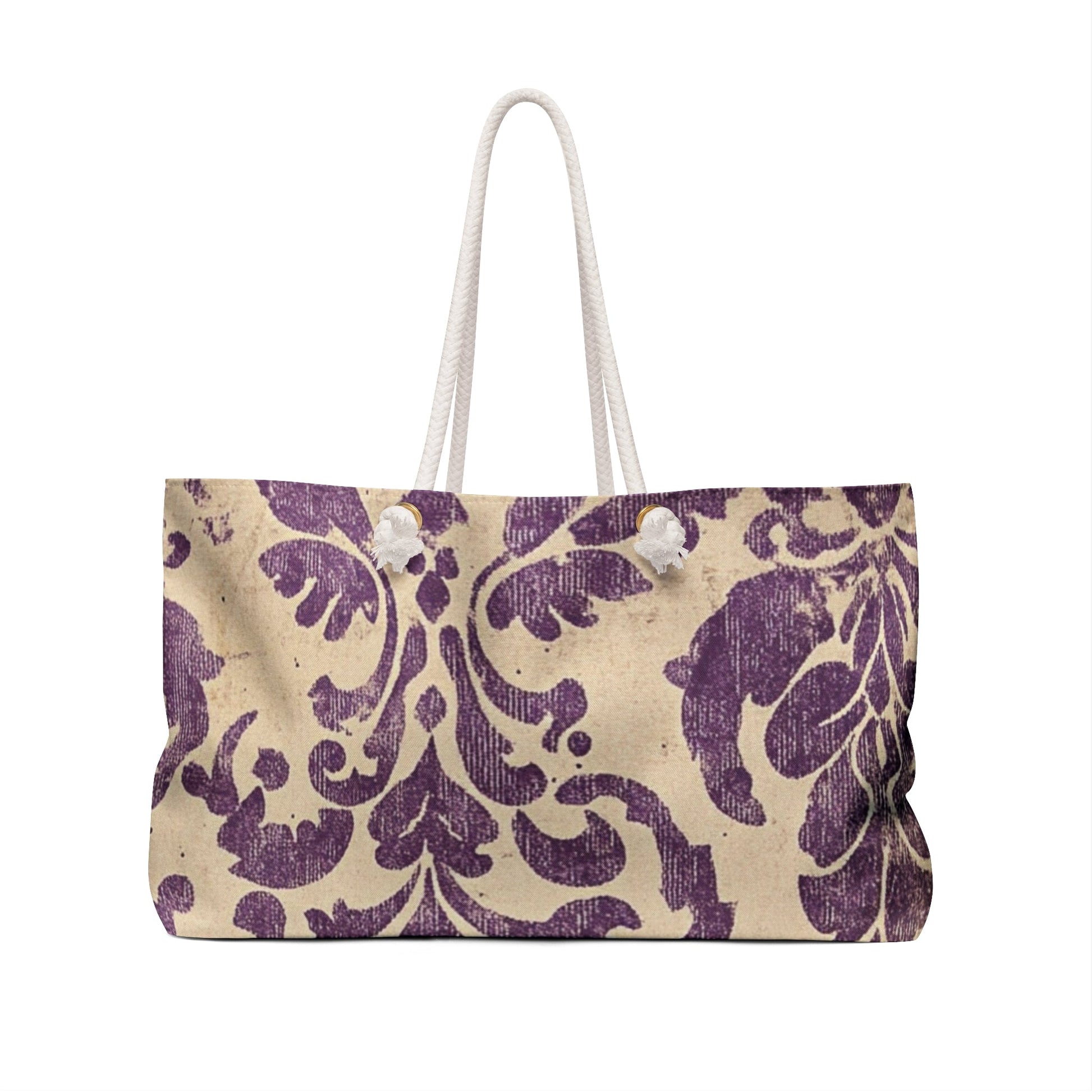 Elegant Damask Weekender Bag