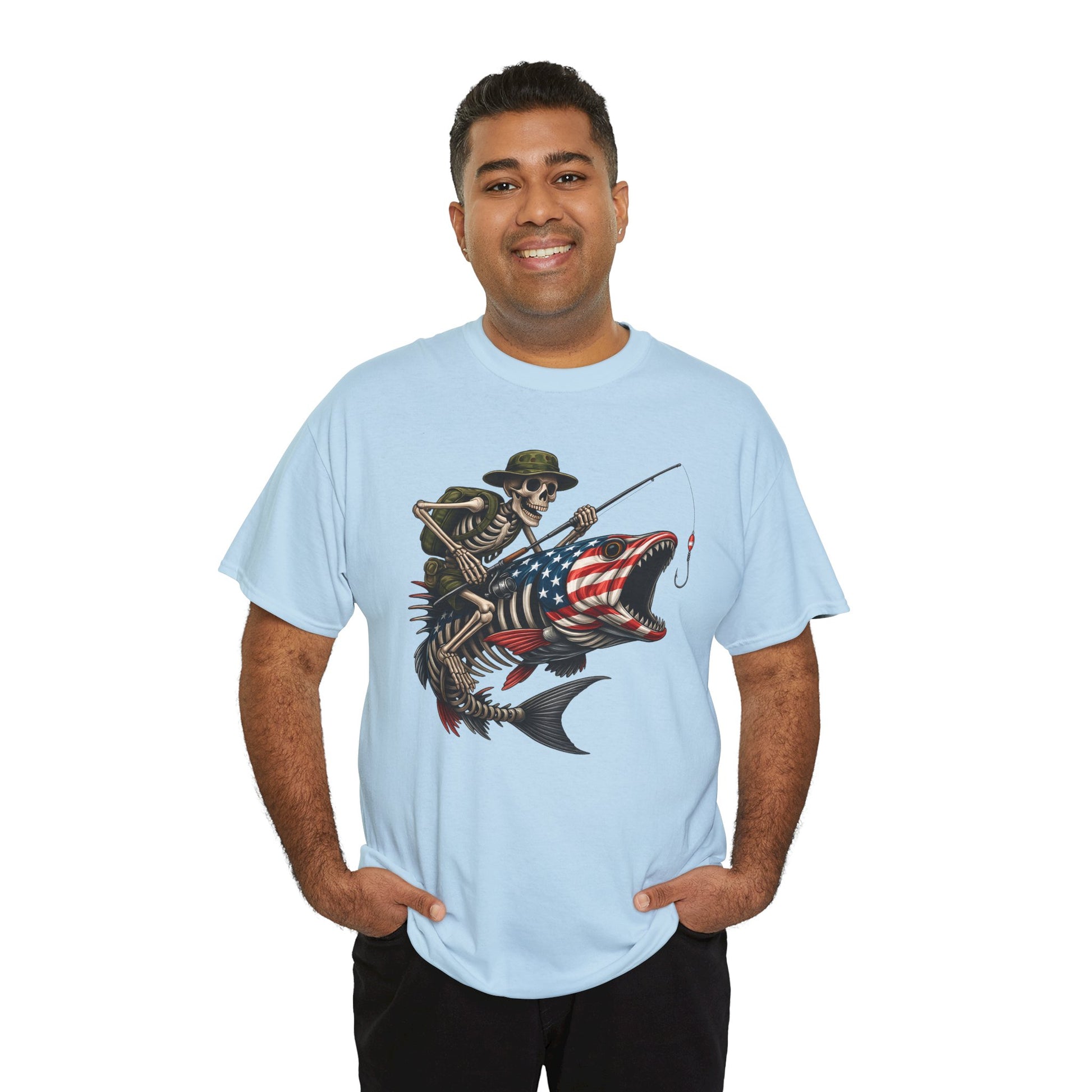 Fishing Skeleton Tee