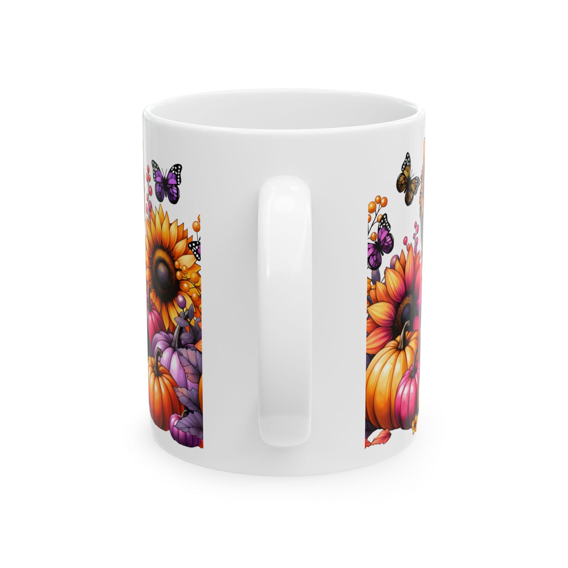 Autumn-Inspired Yorkie Lover's Mug