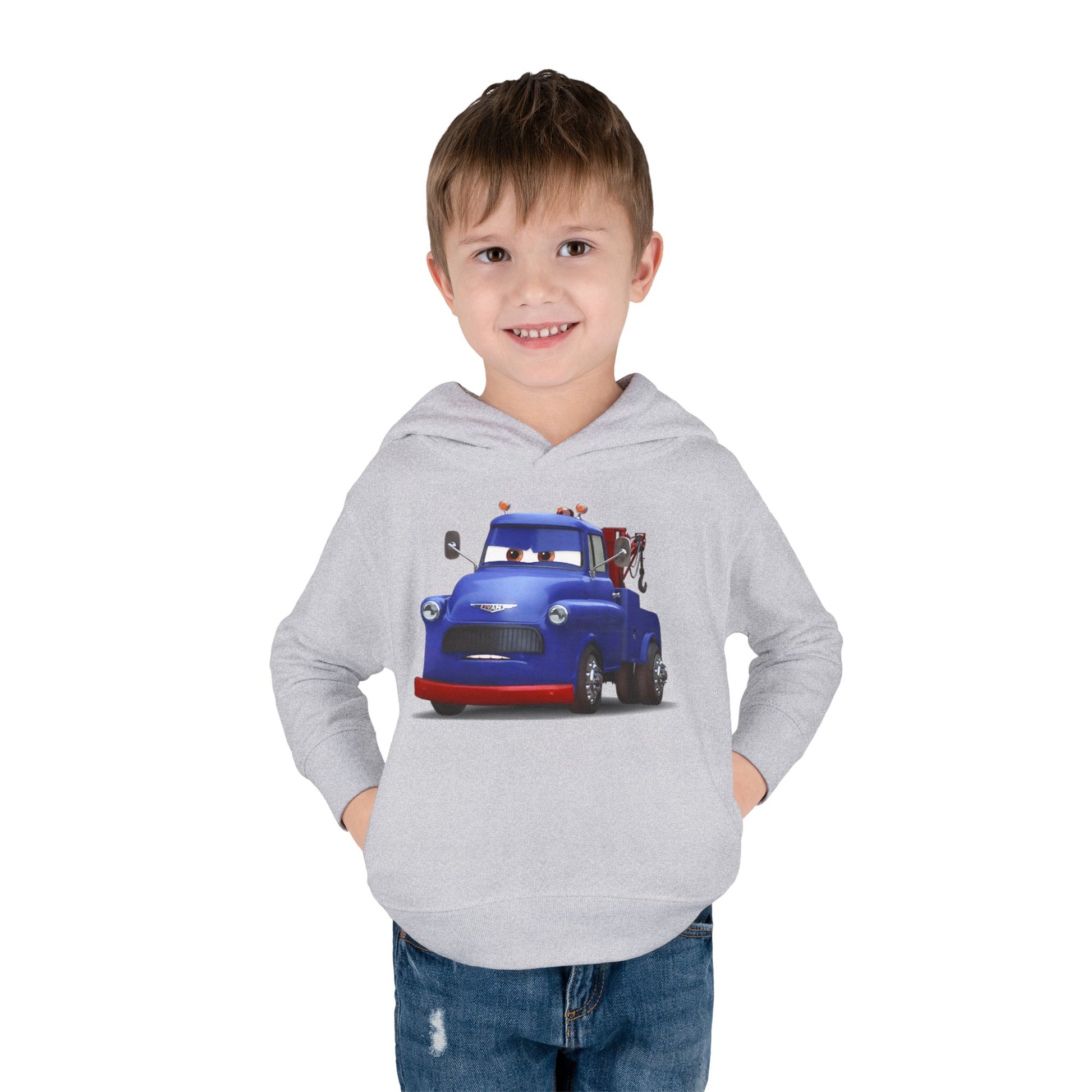 Colorful Toddler Truck Hoodie