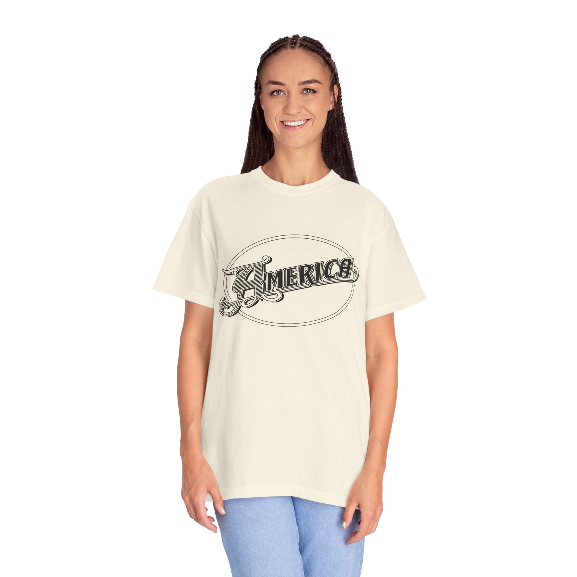America Vintage Garment-Dyed T-Shirt