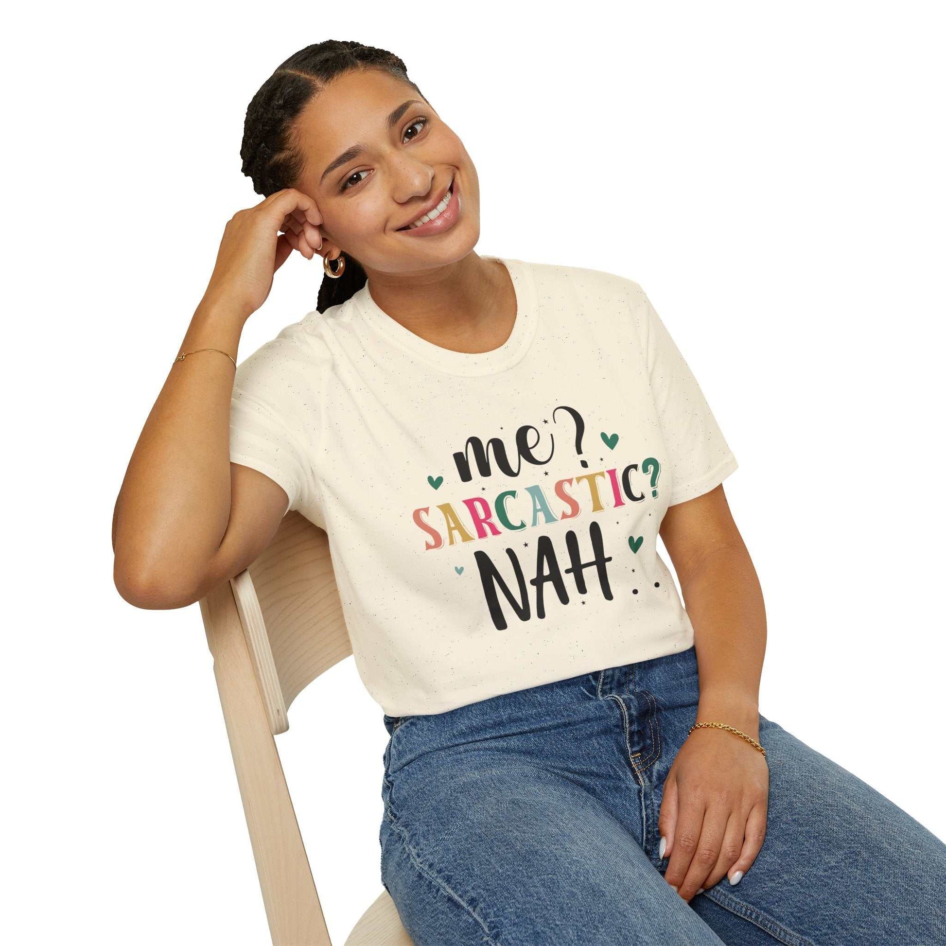 Sarcastic Humor Unisex Softstyle T-Shirt