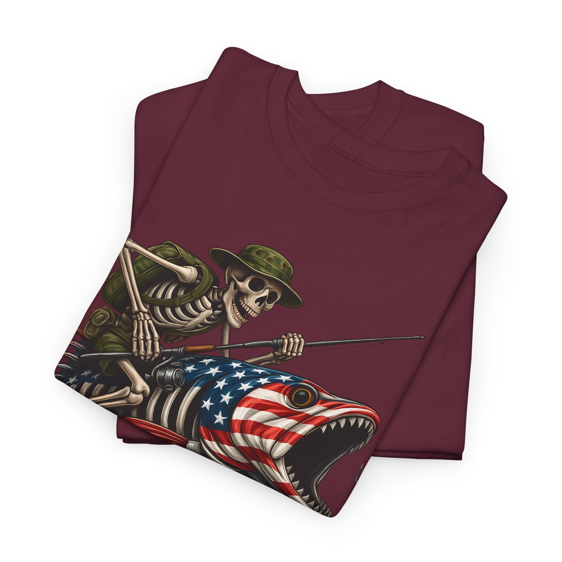 Fishing Skeleton Tee