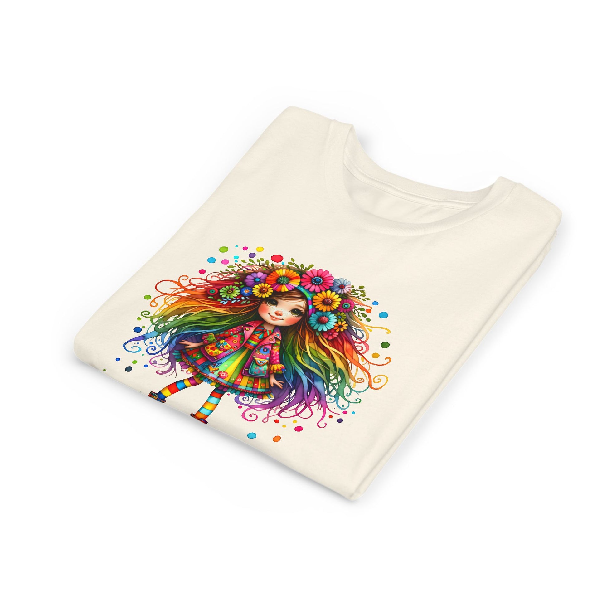 Whimsical Flower Child Youth Tee