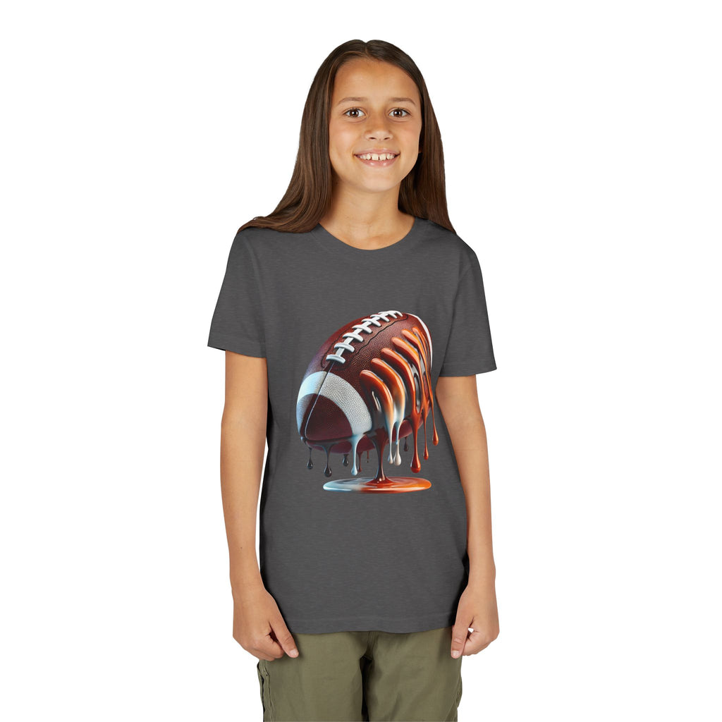 Dripping Football Youth Tee