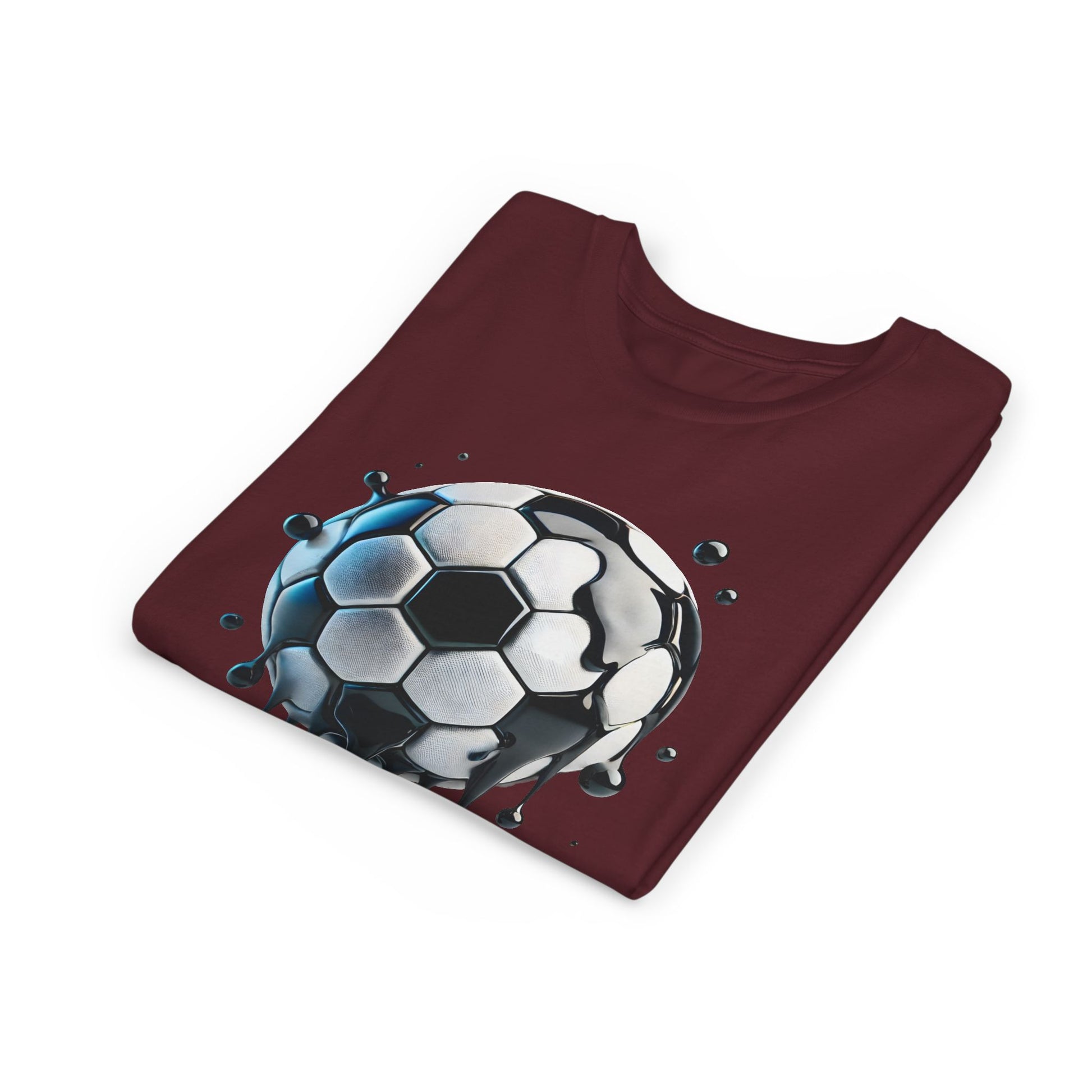 Dripping Soccer Ball Youth Tee