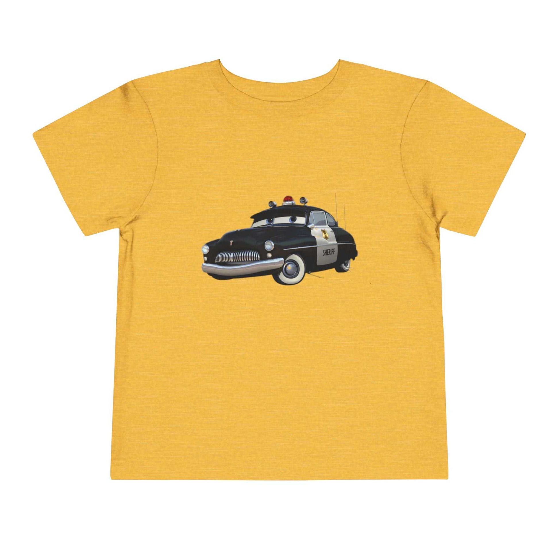 Police Car Toddler Tee