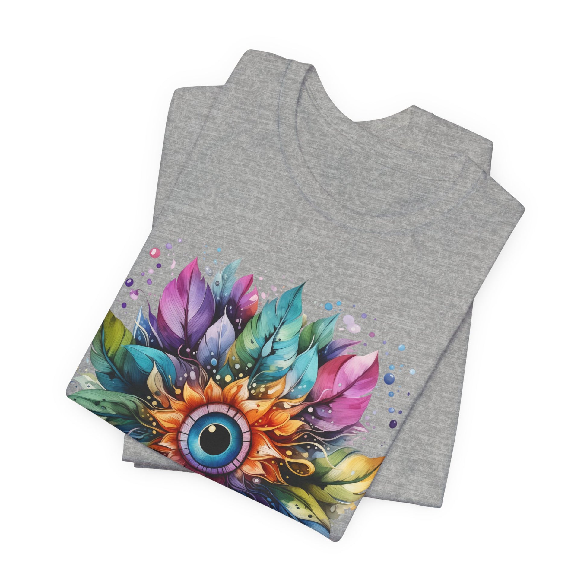 Colorful Eye Design Unisex Tee