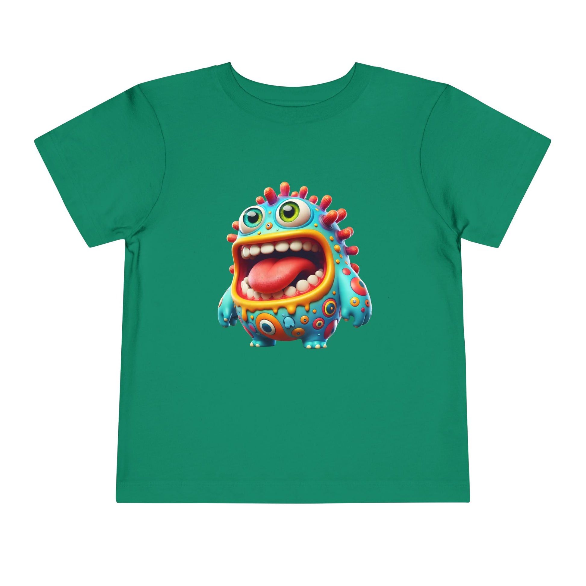 Colorful Toddler Tee with Fun Monster Design