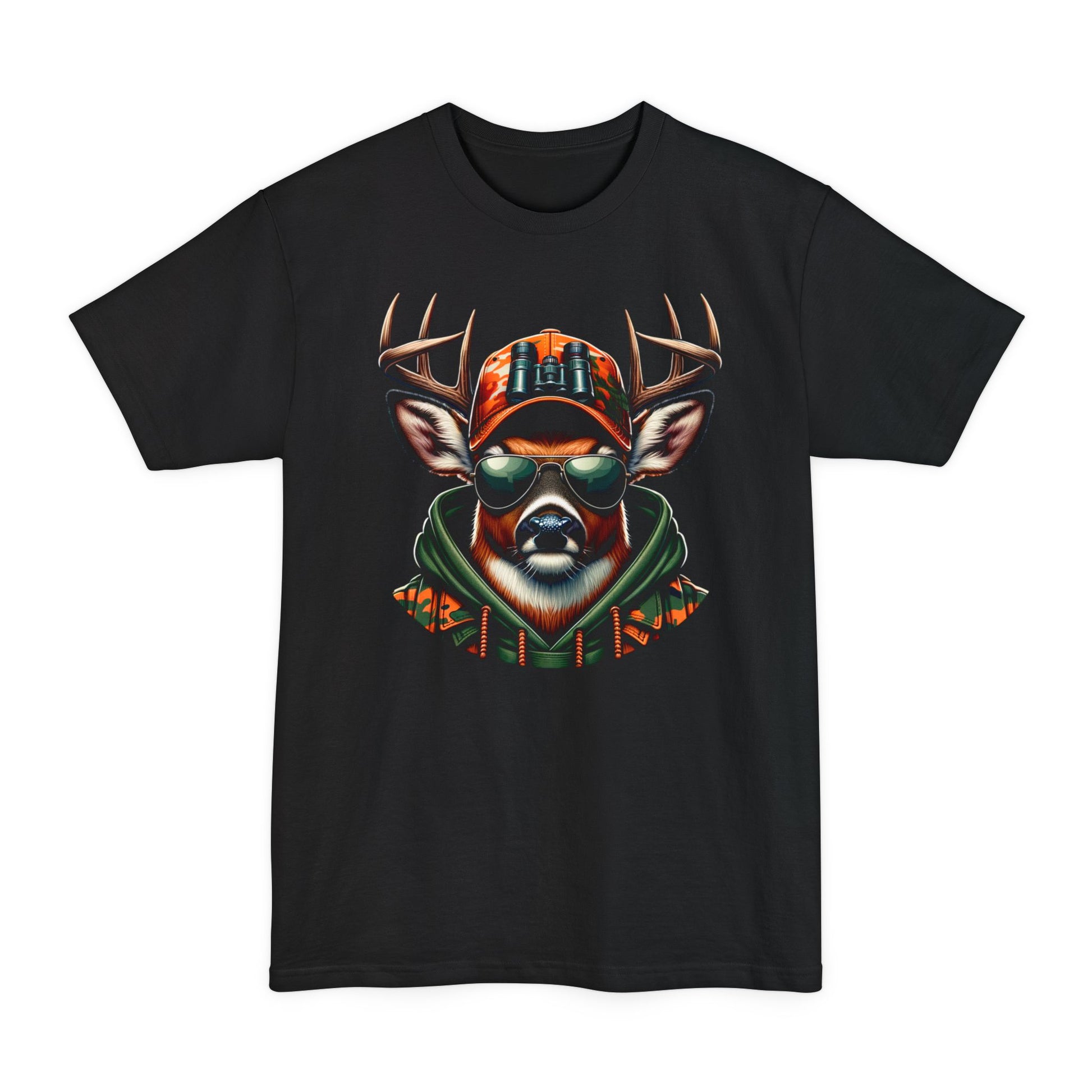 Hunting Vibes T-Shirt - Tall Beefy Design 3 Extra Inches