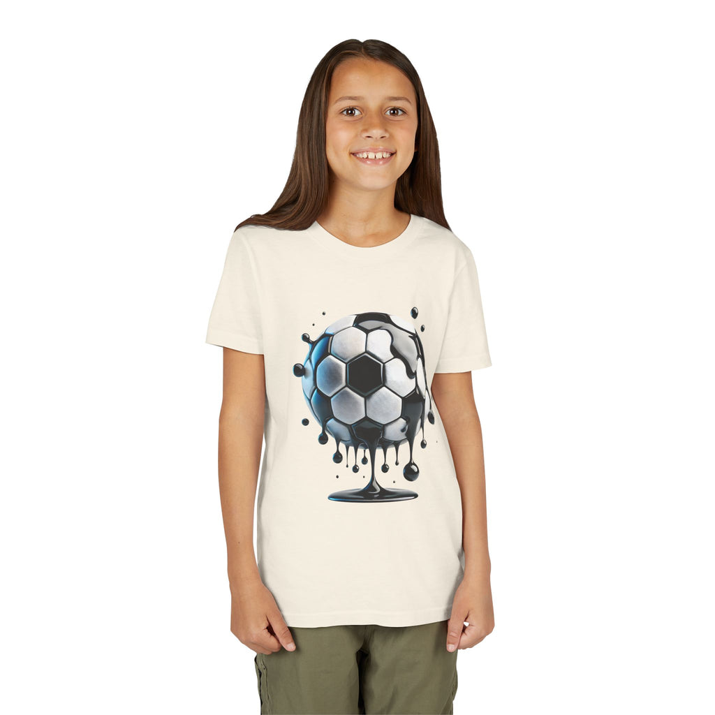 Dripping Soccer Ball Youth Tee