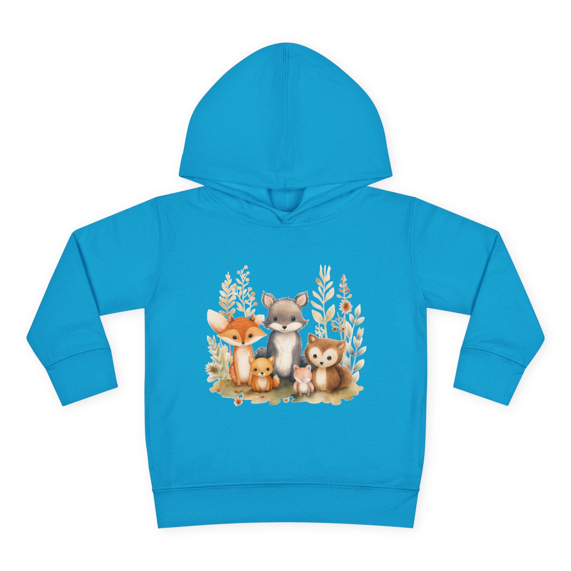 Whimsical Animal Toddler Hoodie