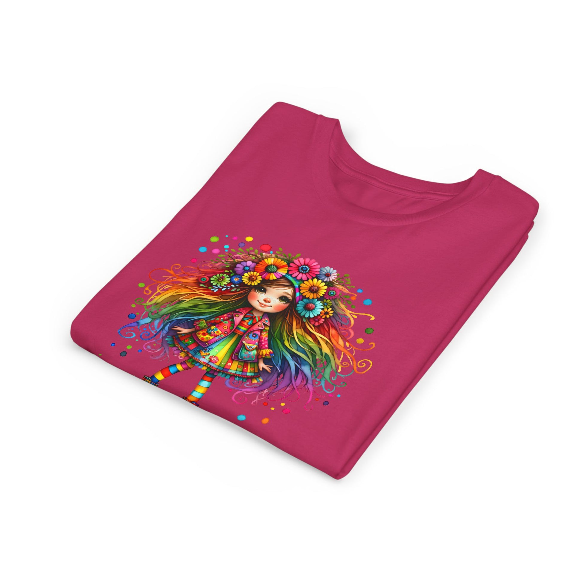 Whimsical Flower Child Youth Tee