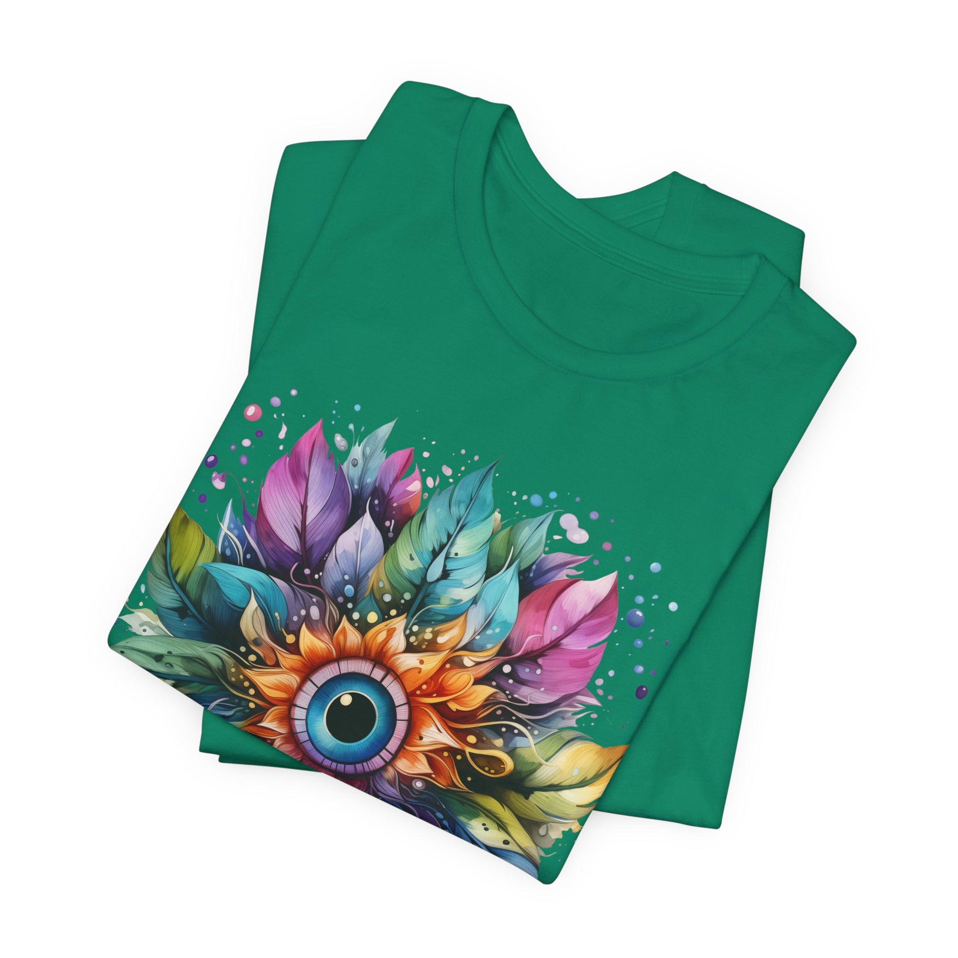 Colorful Eye Design Unisex Tee