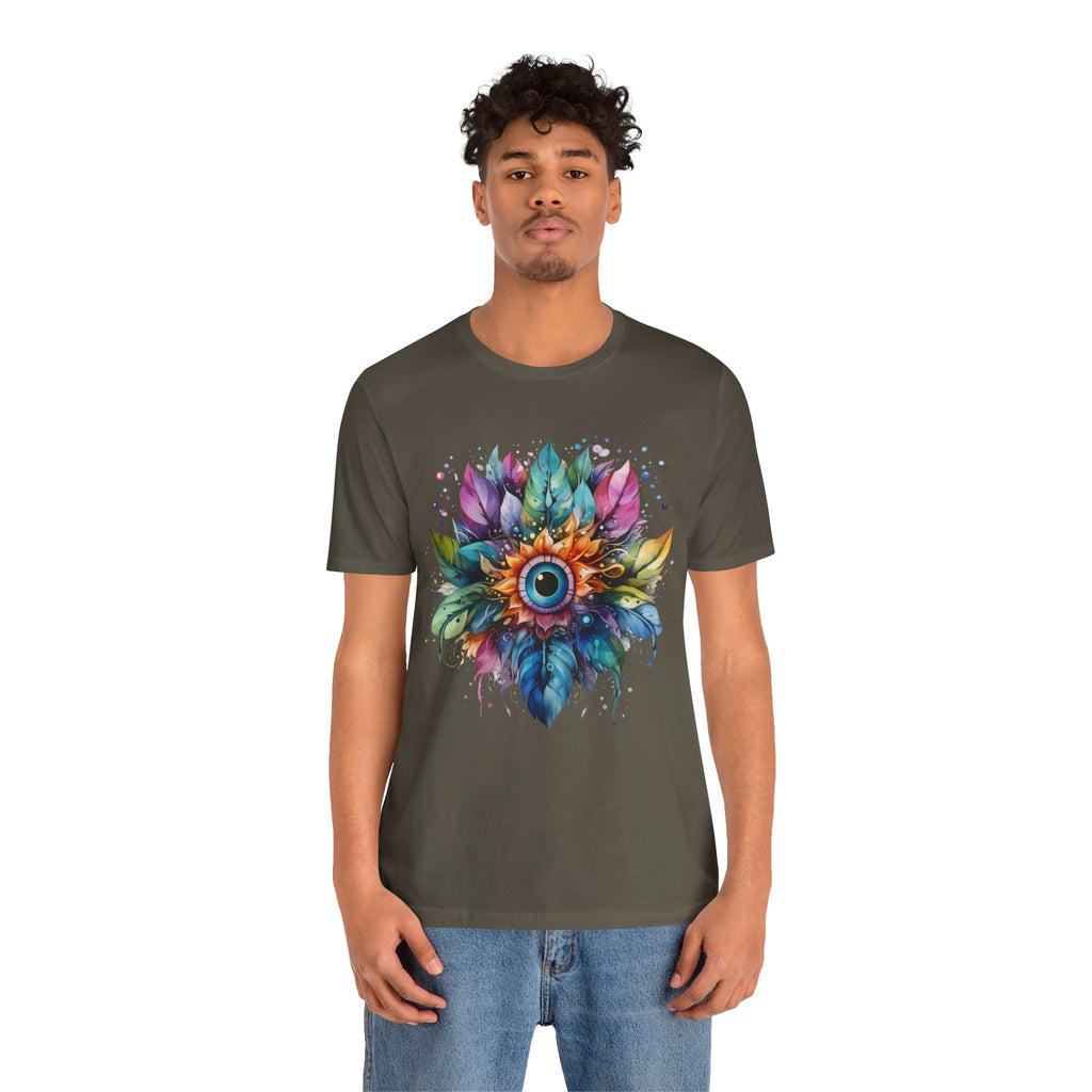 Colorful Eye Design Unisex Tee