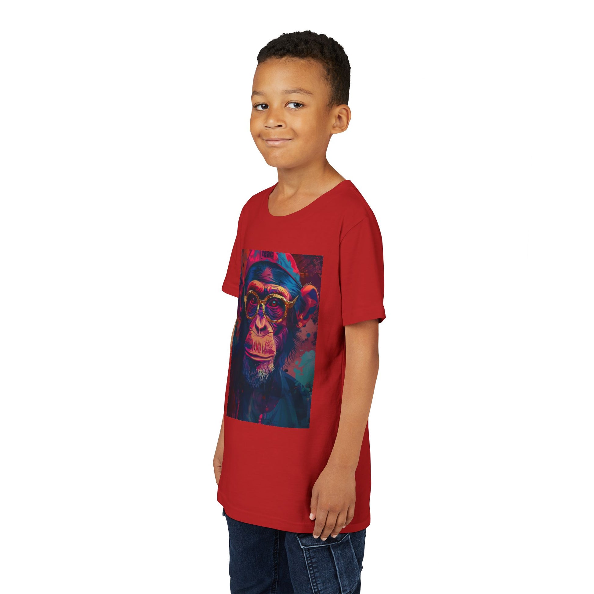 Colorful Monkey Youth Tee