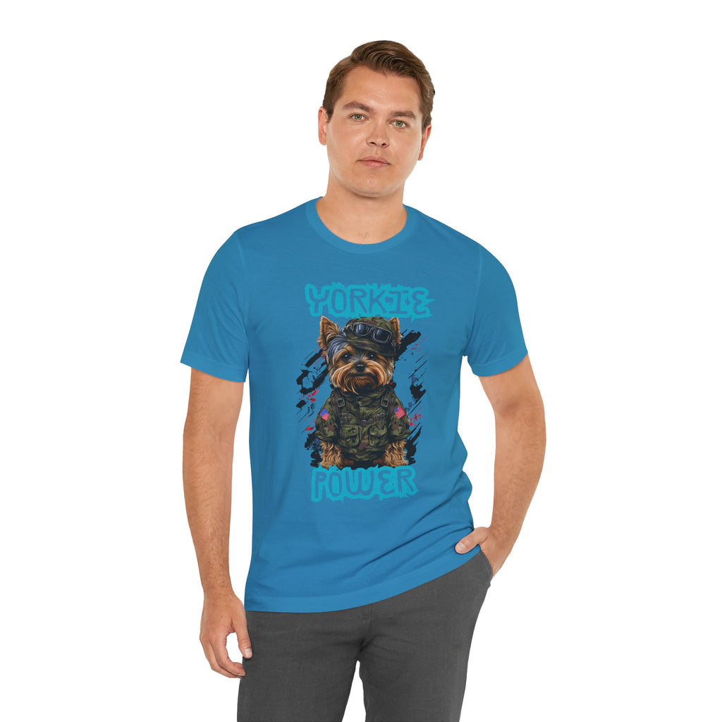 Yorkie Power Unisex Tee