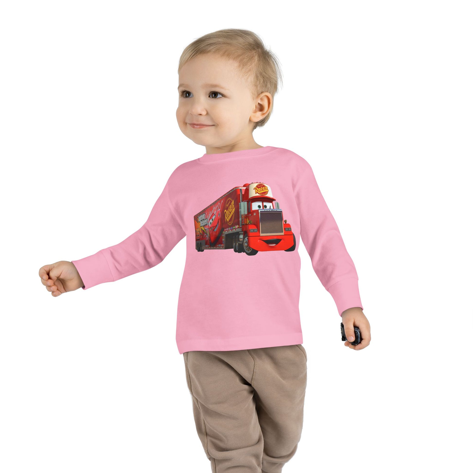 Toddler Truck Long Sleeve Tee