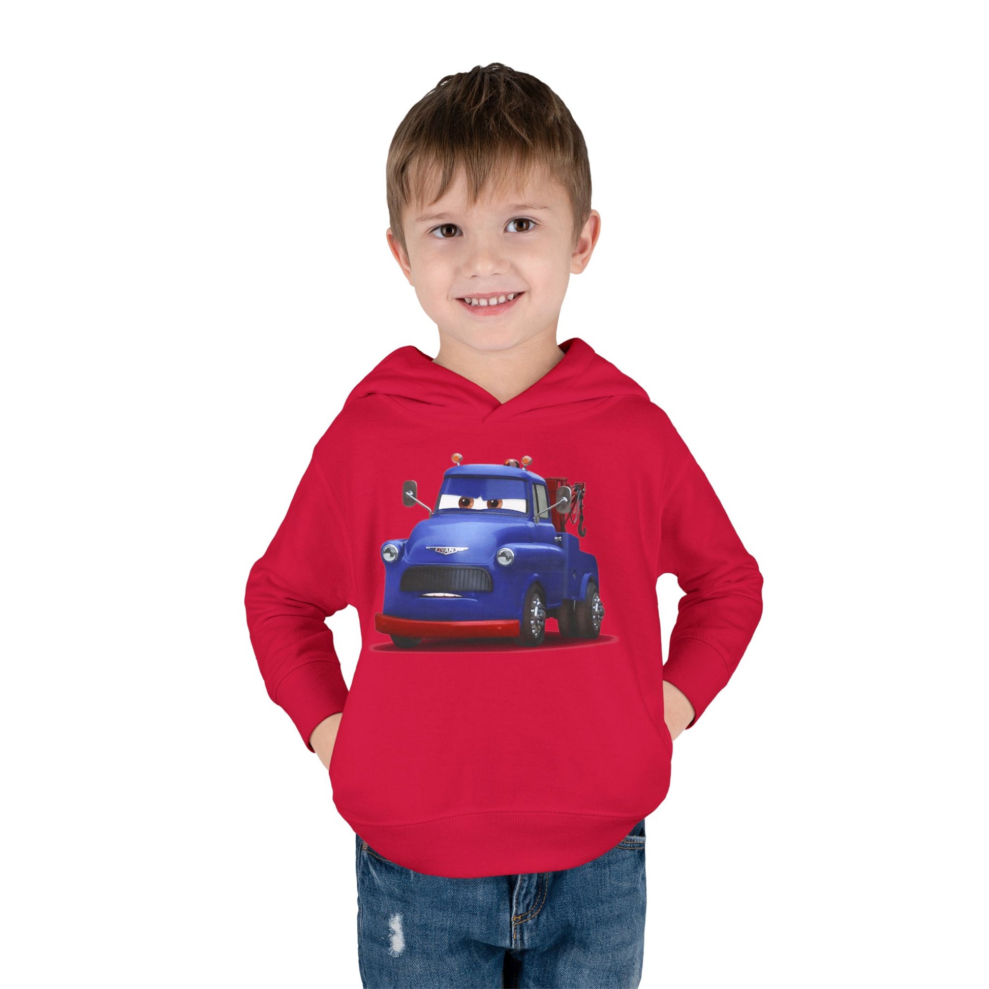 Colorful Toddler Truck Hoodie