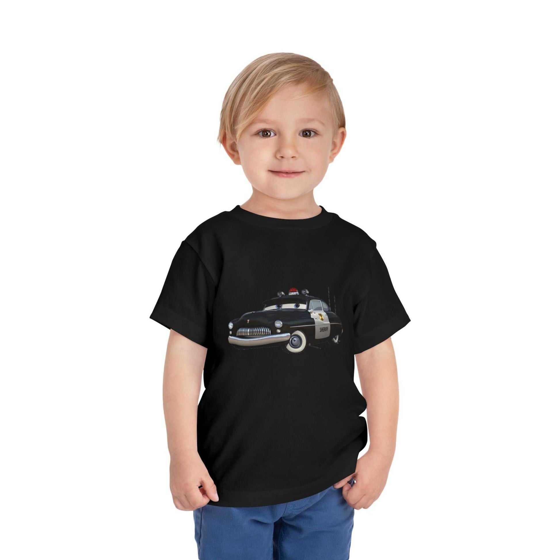 Police Car Toddler Tee