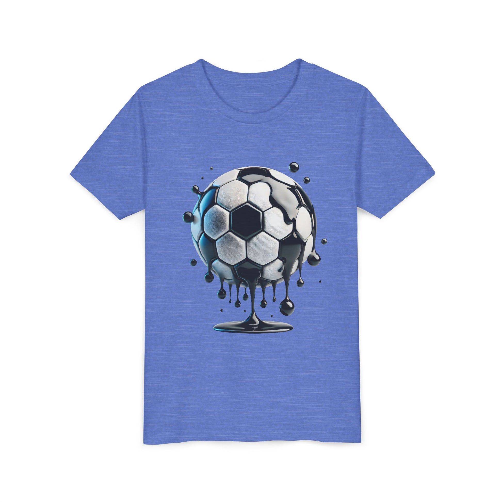 Dripping Soccer Ball Youth Tee