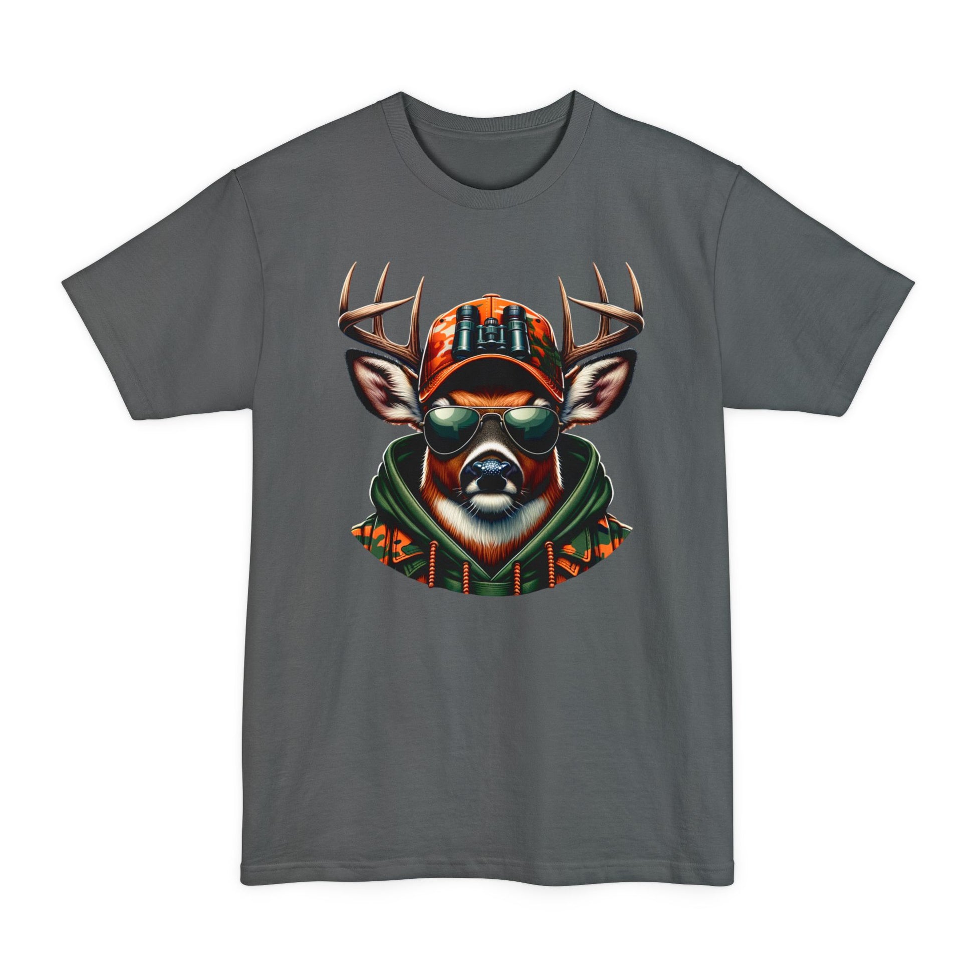 Hunting Vibes T-Shirt - Tall Beefy Design 3 Extra Inches