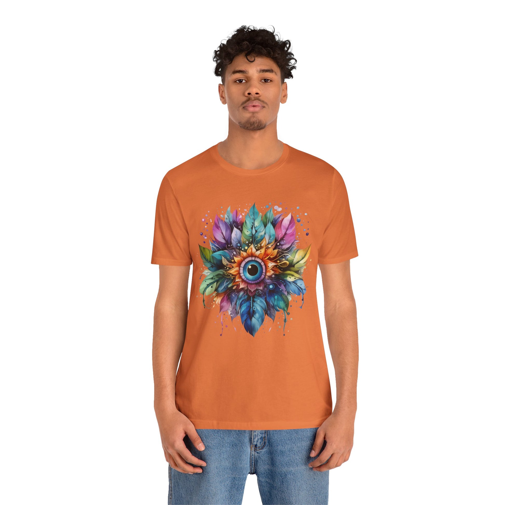 Colorful Eye Design Unisex Tee