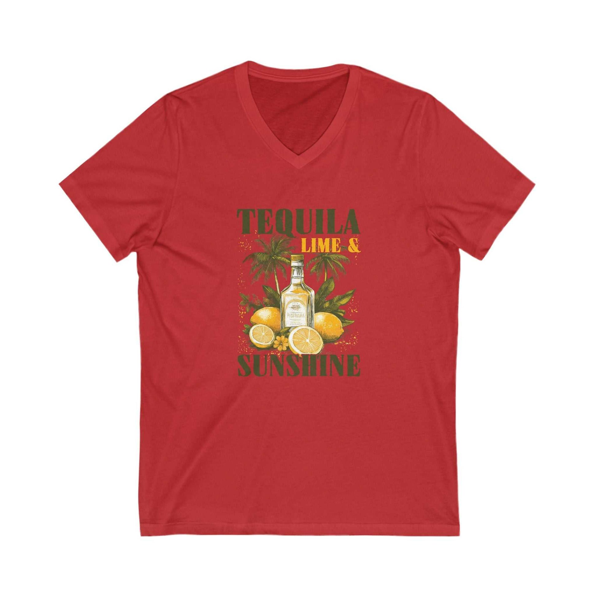 Tequila, Lime & Sunshine V-Neck