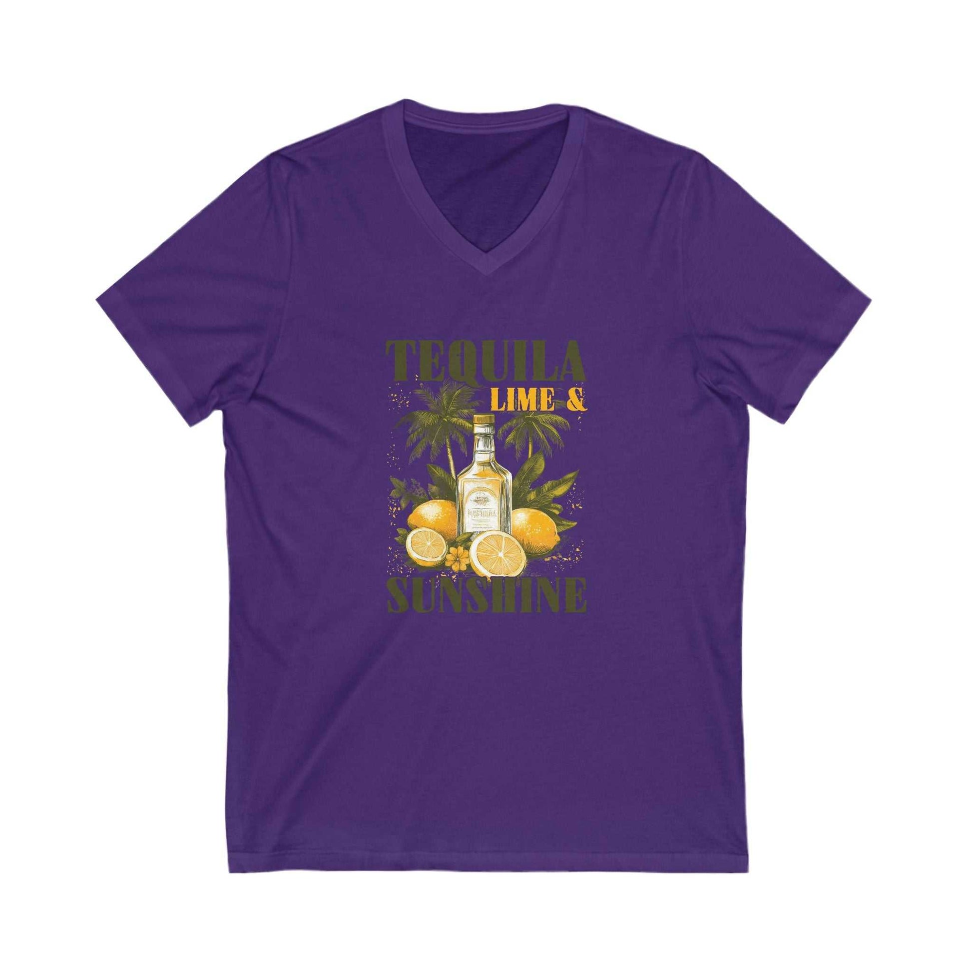 Tequila, Lime & Sunshine V-Neck