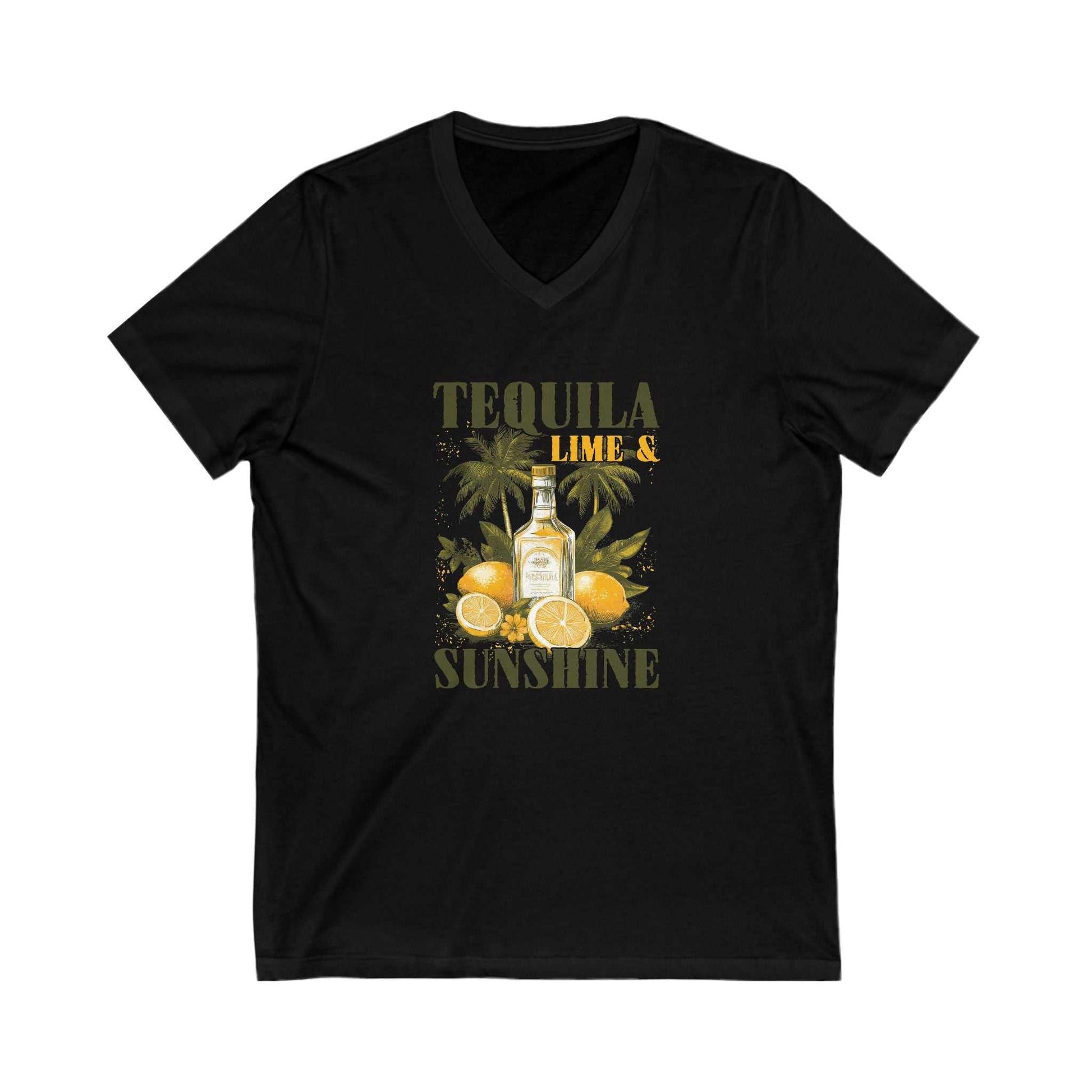 Tequila, Lime & Sunshine V-Neck