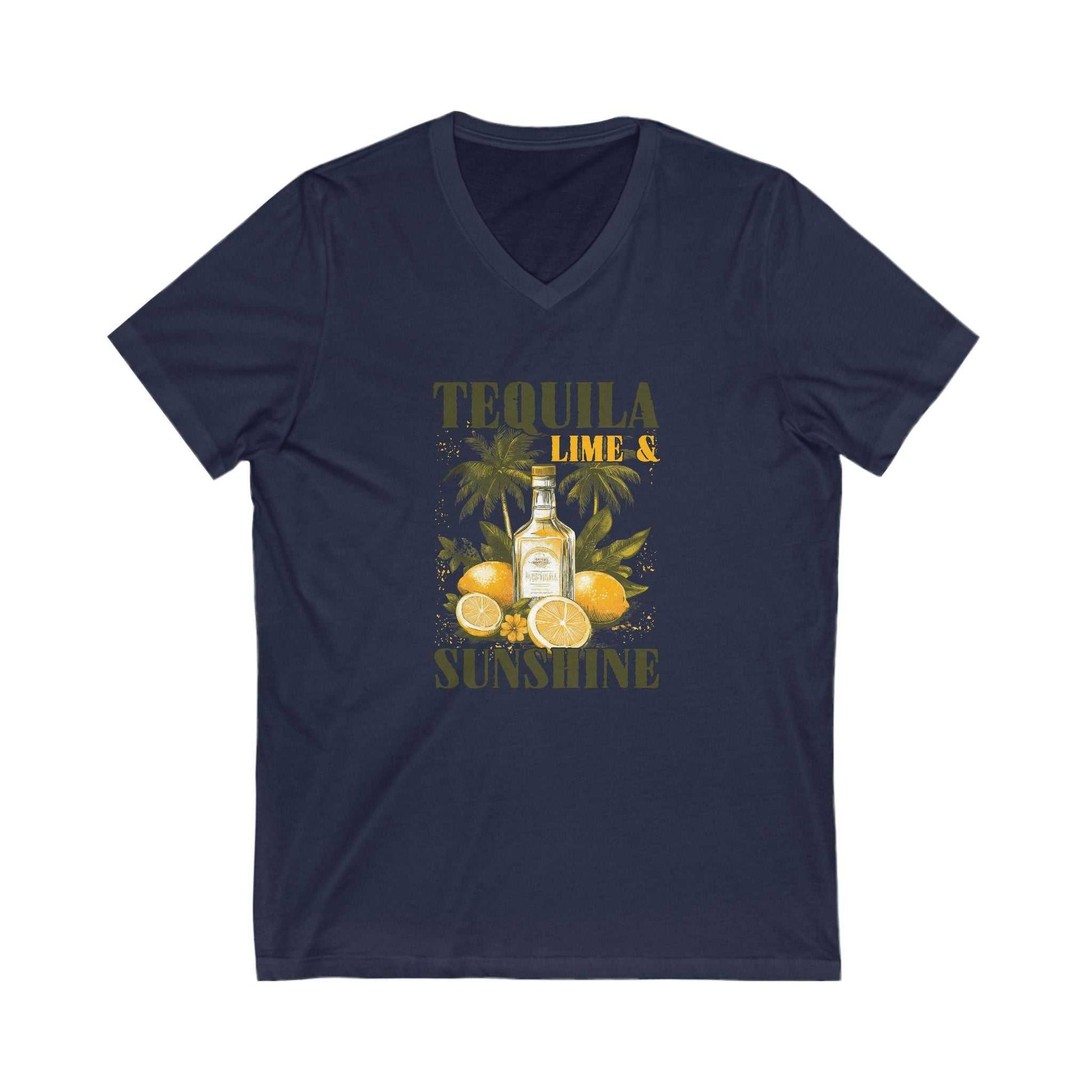 Tequila, Lime & Sunshine V-Neck