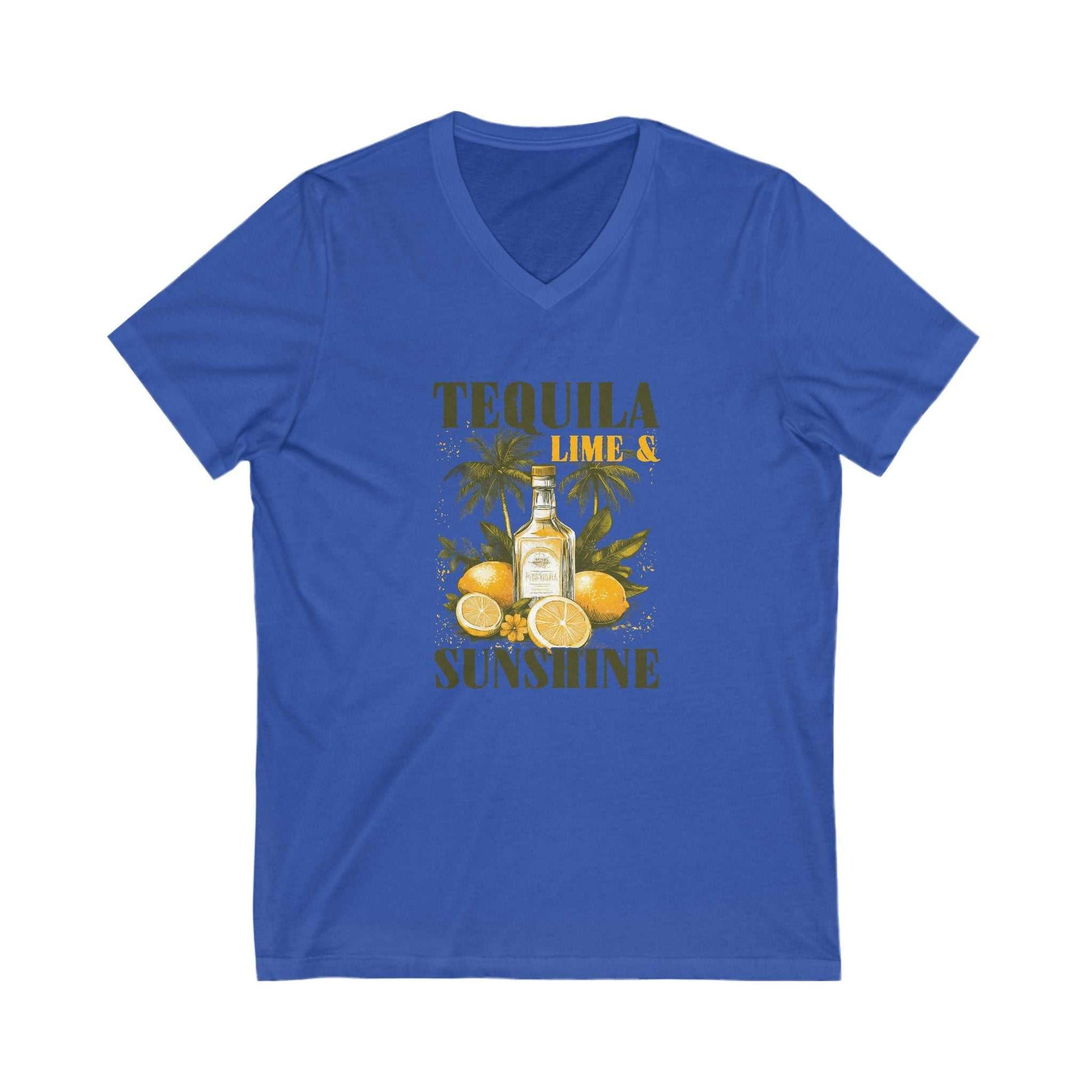 Tequila, Lime & Sunshine V-Neck