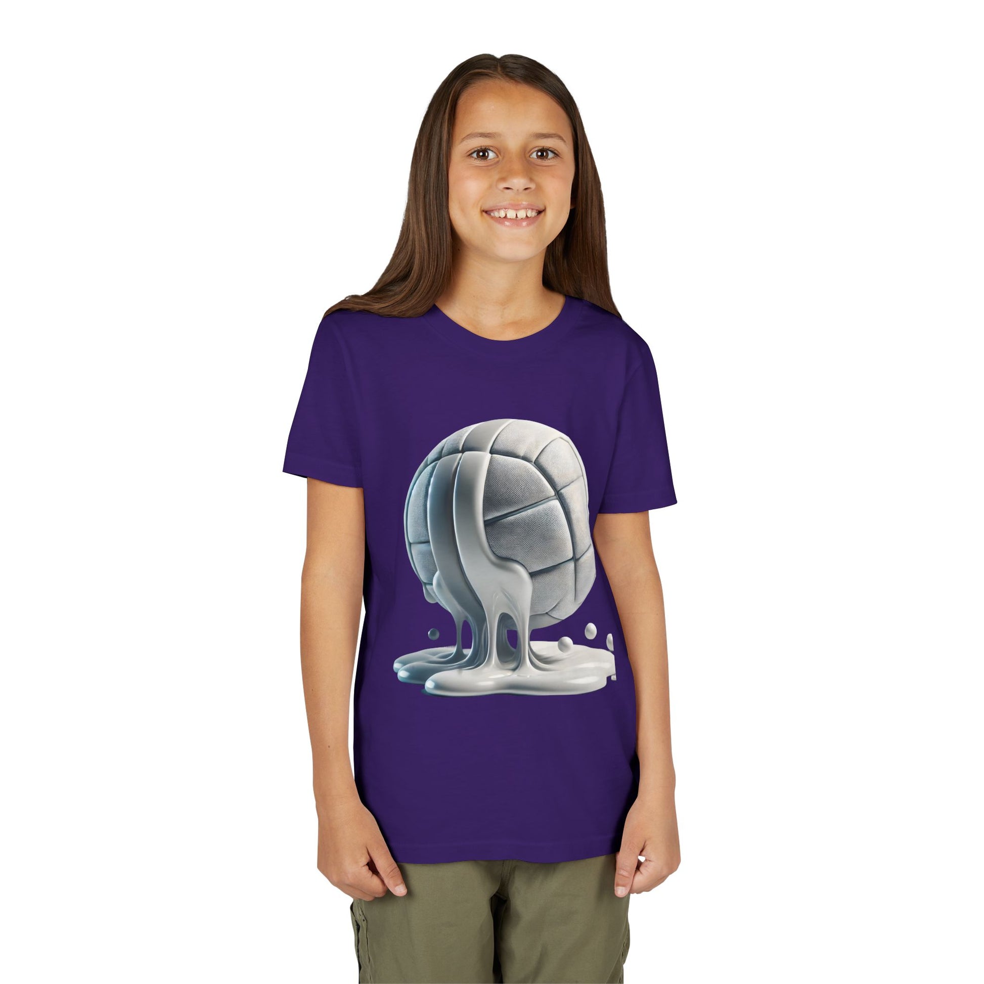 Cool Dripping Volleyball Youth Tee