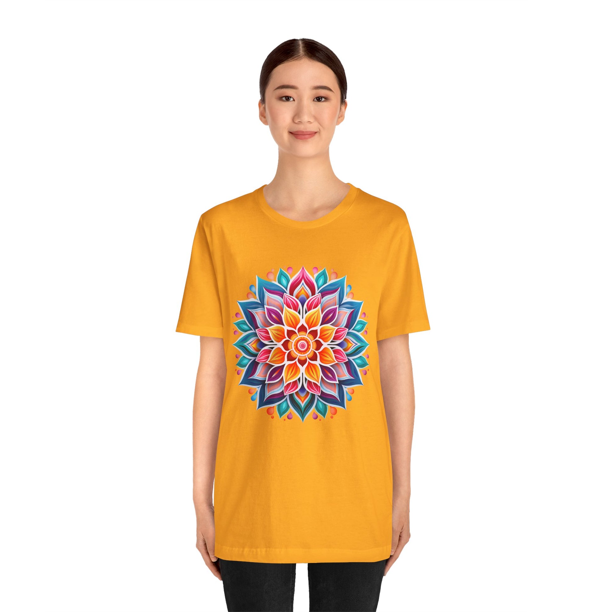 Vibrant Mandala Graphic Tee