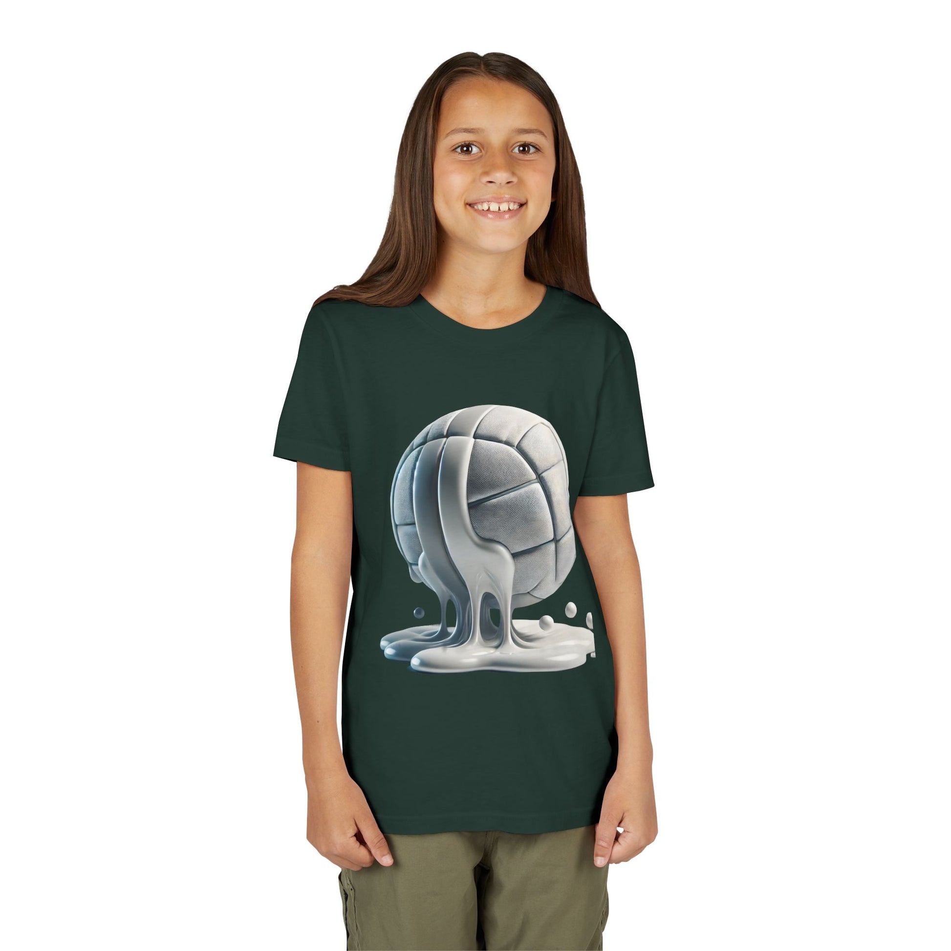 Cool Dripping Volleyball Youth Tee