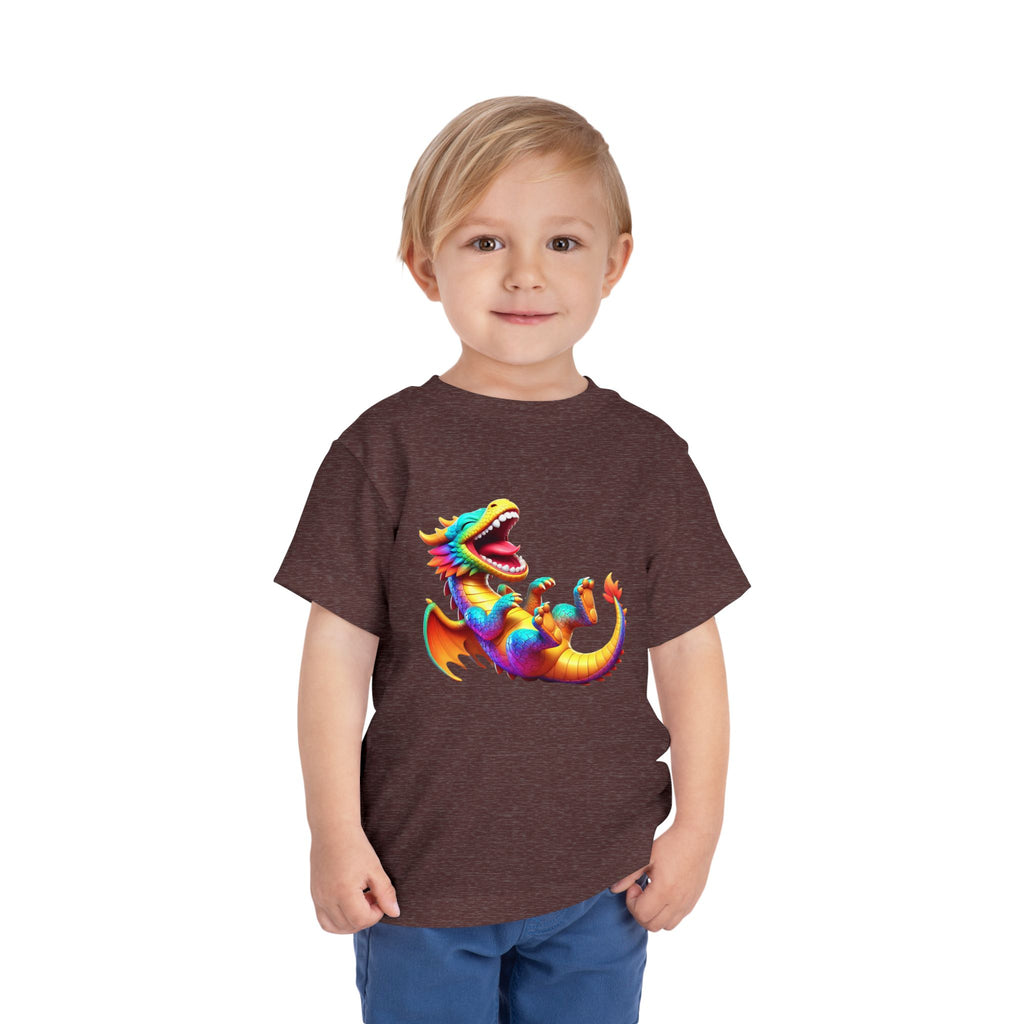 Rainbow Dinosaur Toddler Tee