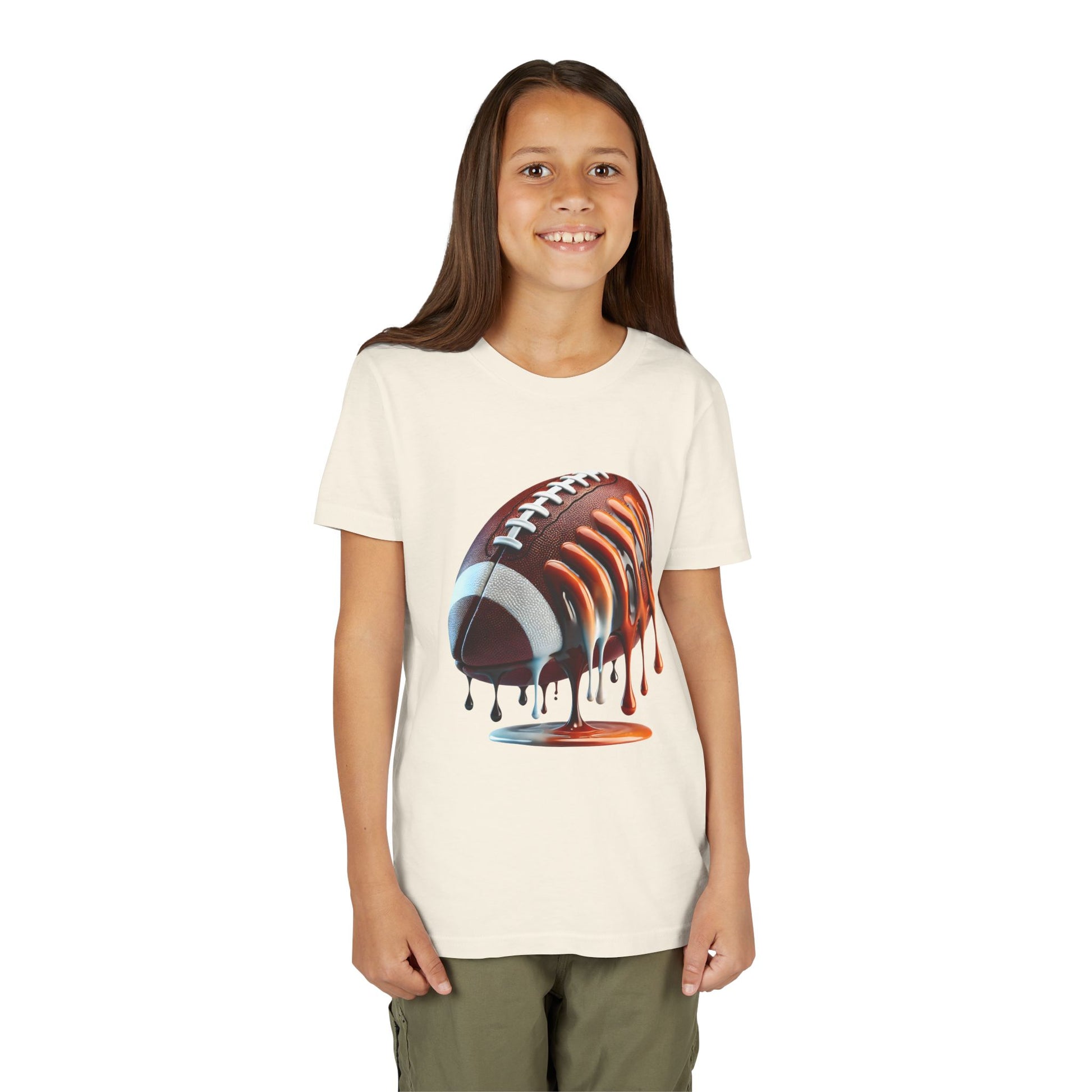 Dripping Football Youth Tee