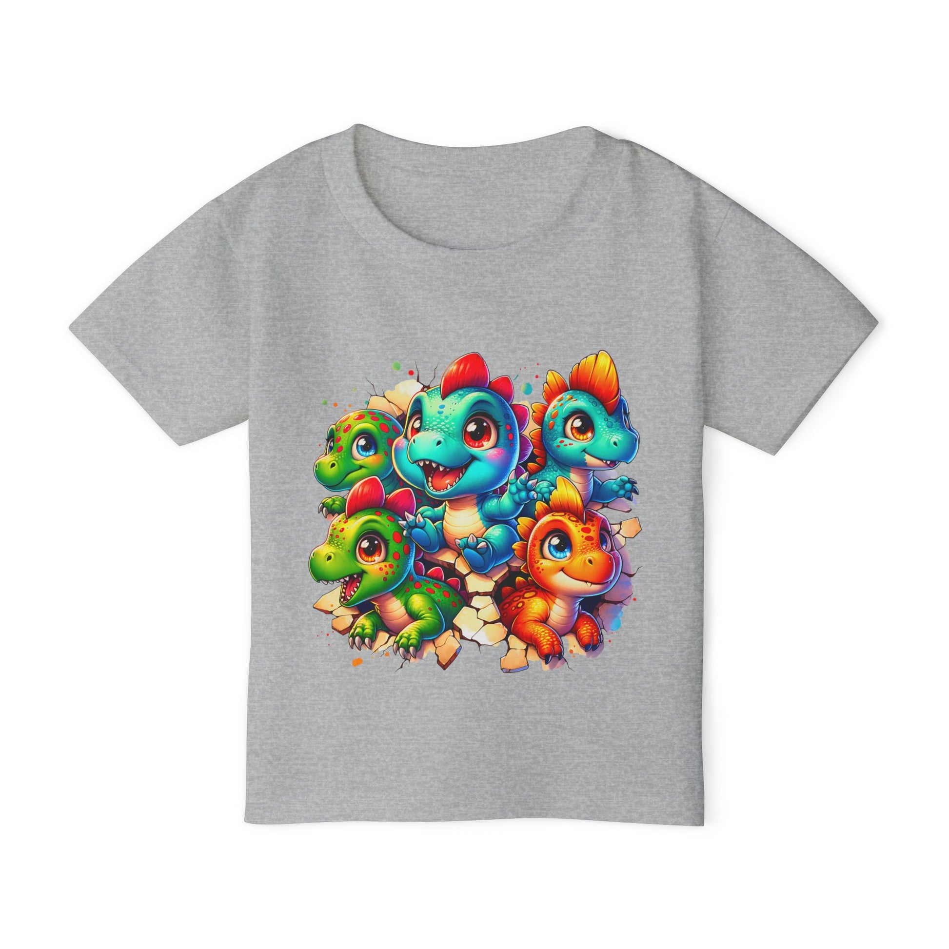 Colorful Dinosaur Toddler T-Shirt