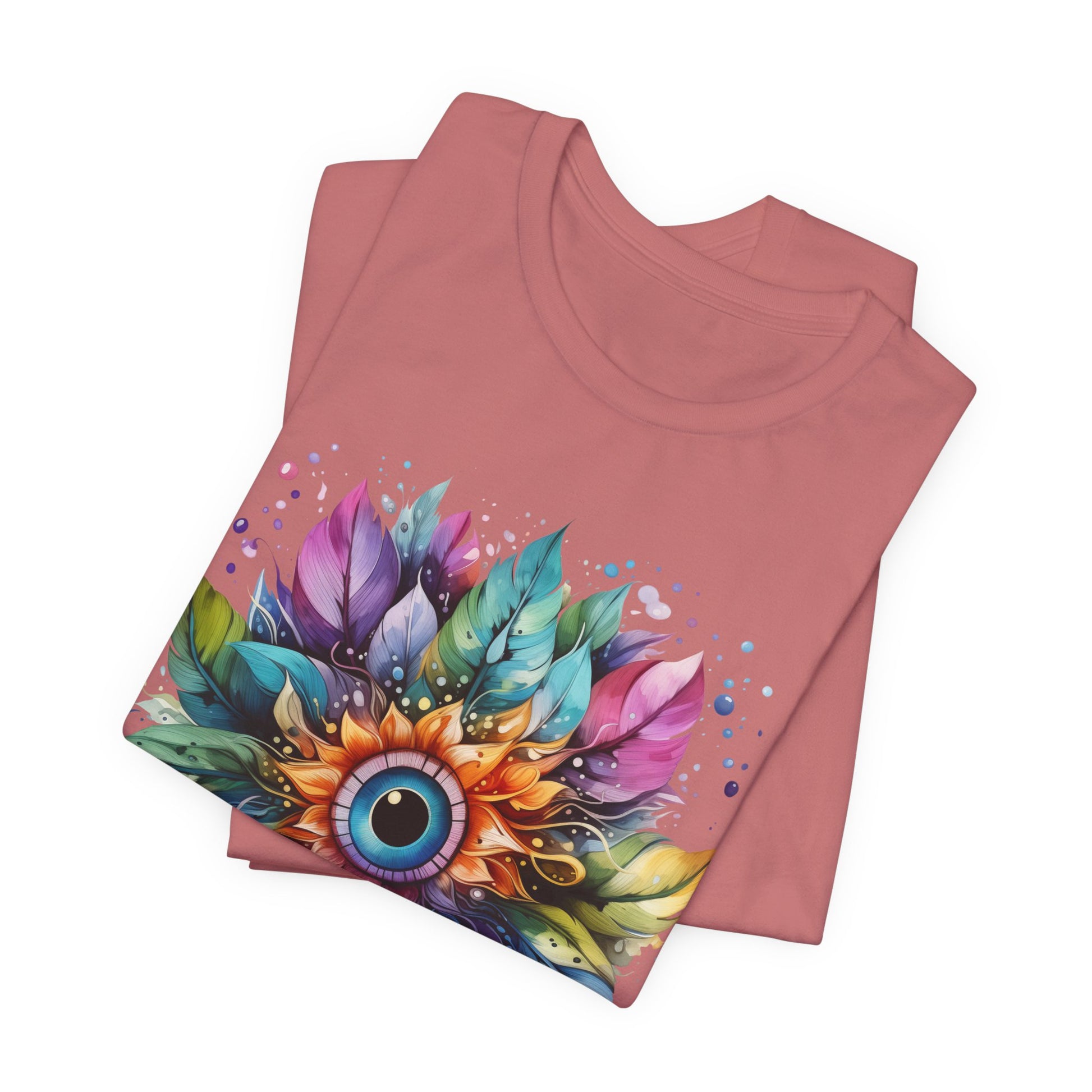 Colorful Eye Design Unisex Tee